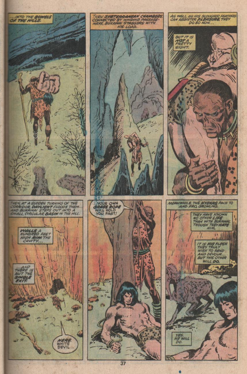 Read online Tarzan (1977) comic -  Issue # _Annual 1 - 28