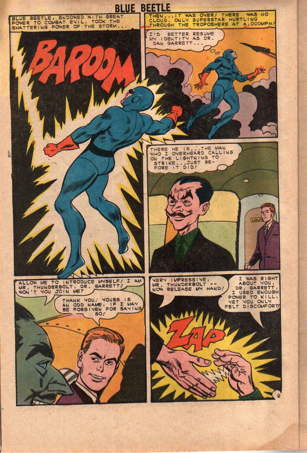 Read online Blue Beetle (1964) comic -  Issue #3 - 4