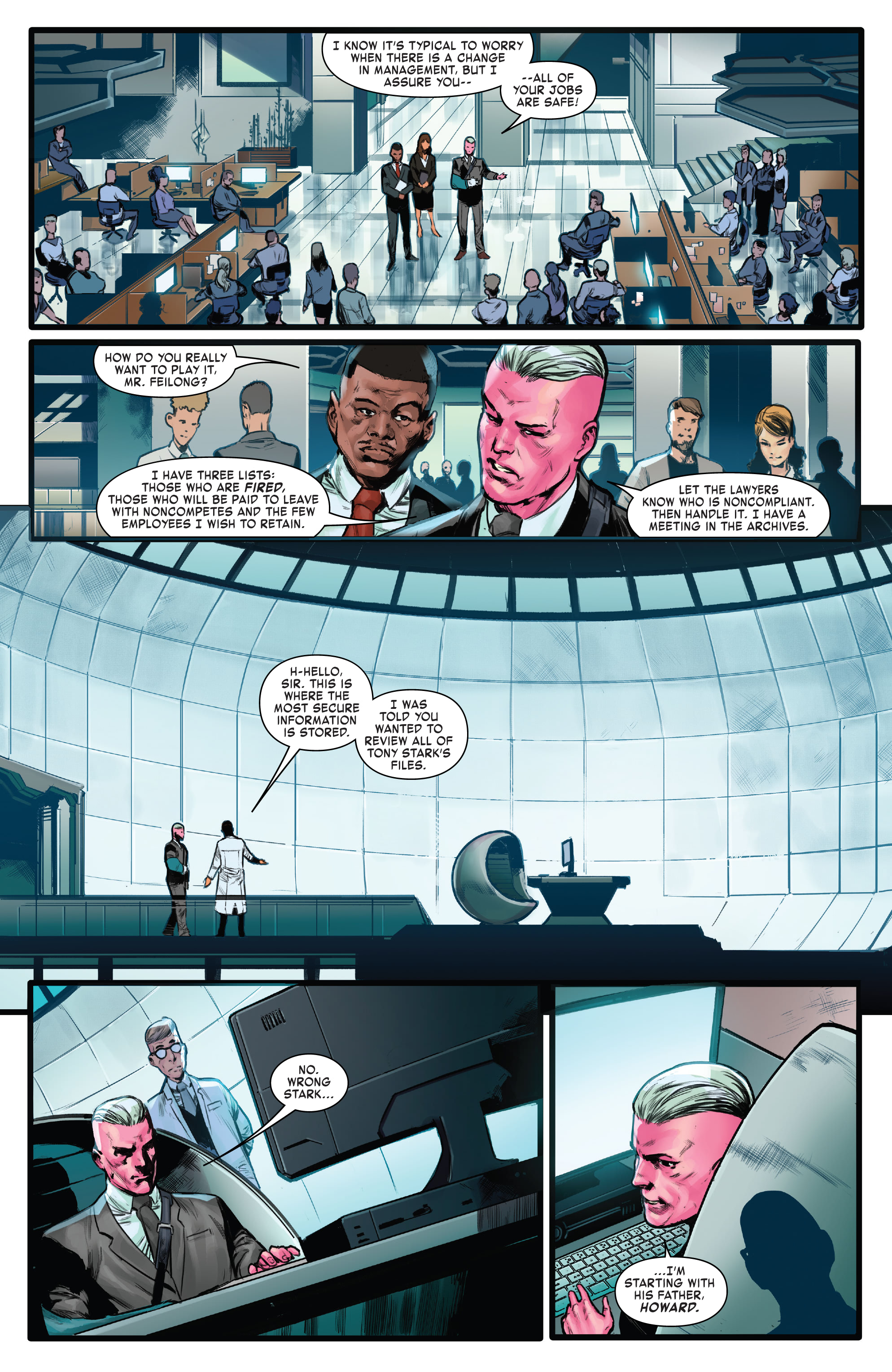Read online The Invincible Iron Man (2022) comic -  Issue #5 - 8