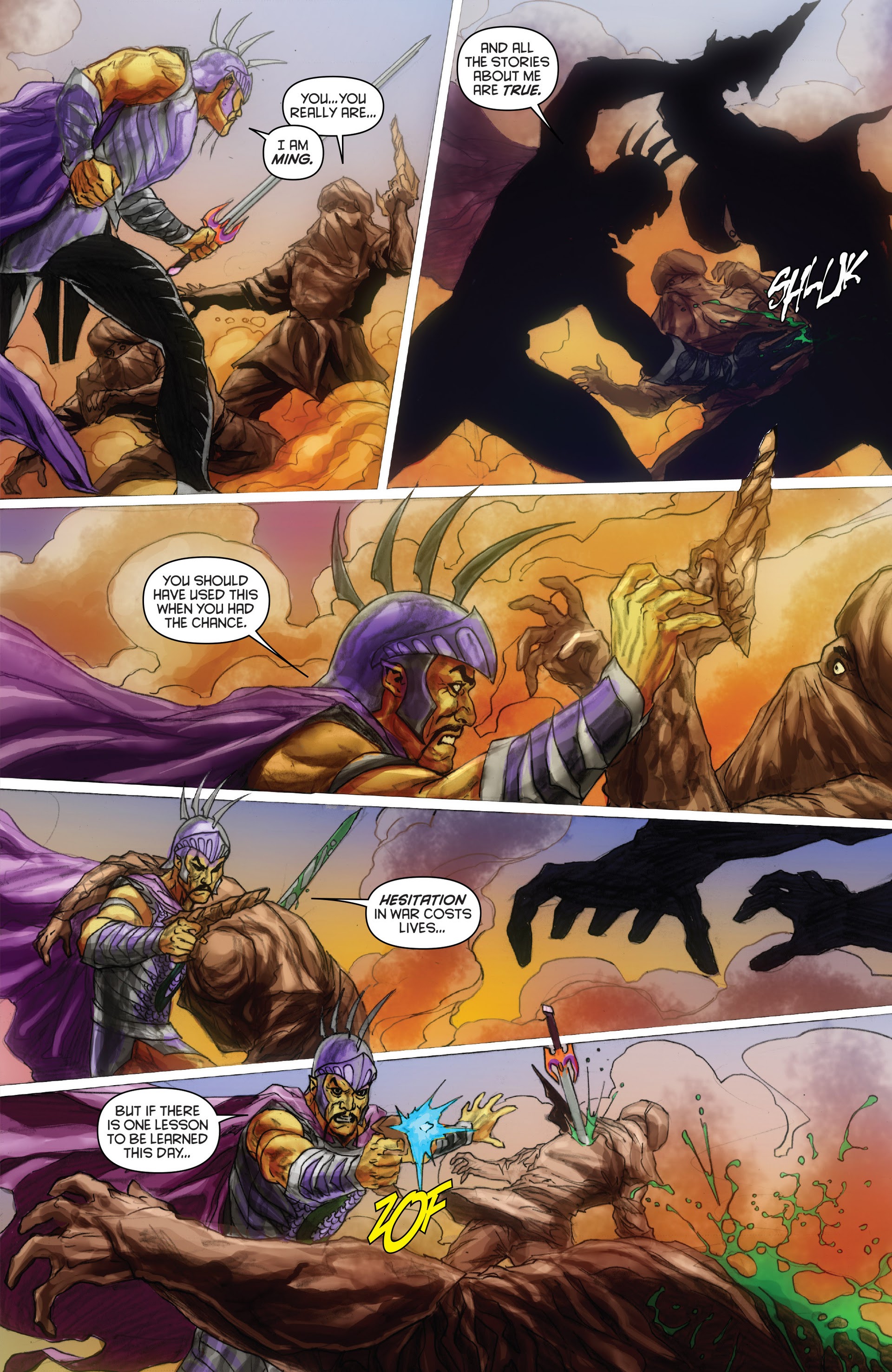 Read online Merciless: The Rise of Ming comic -  Issue #4 - 5