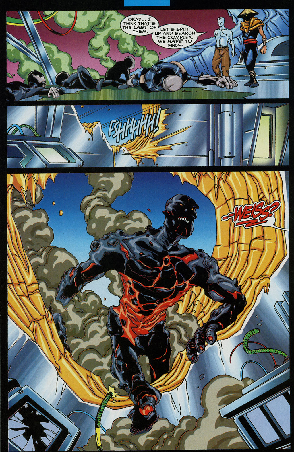 Read online Iceman (2001) comic -  Issue #4 - 17