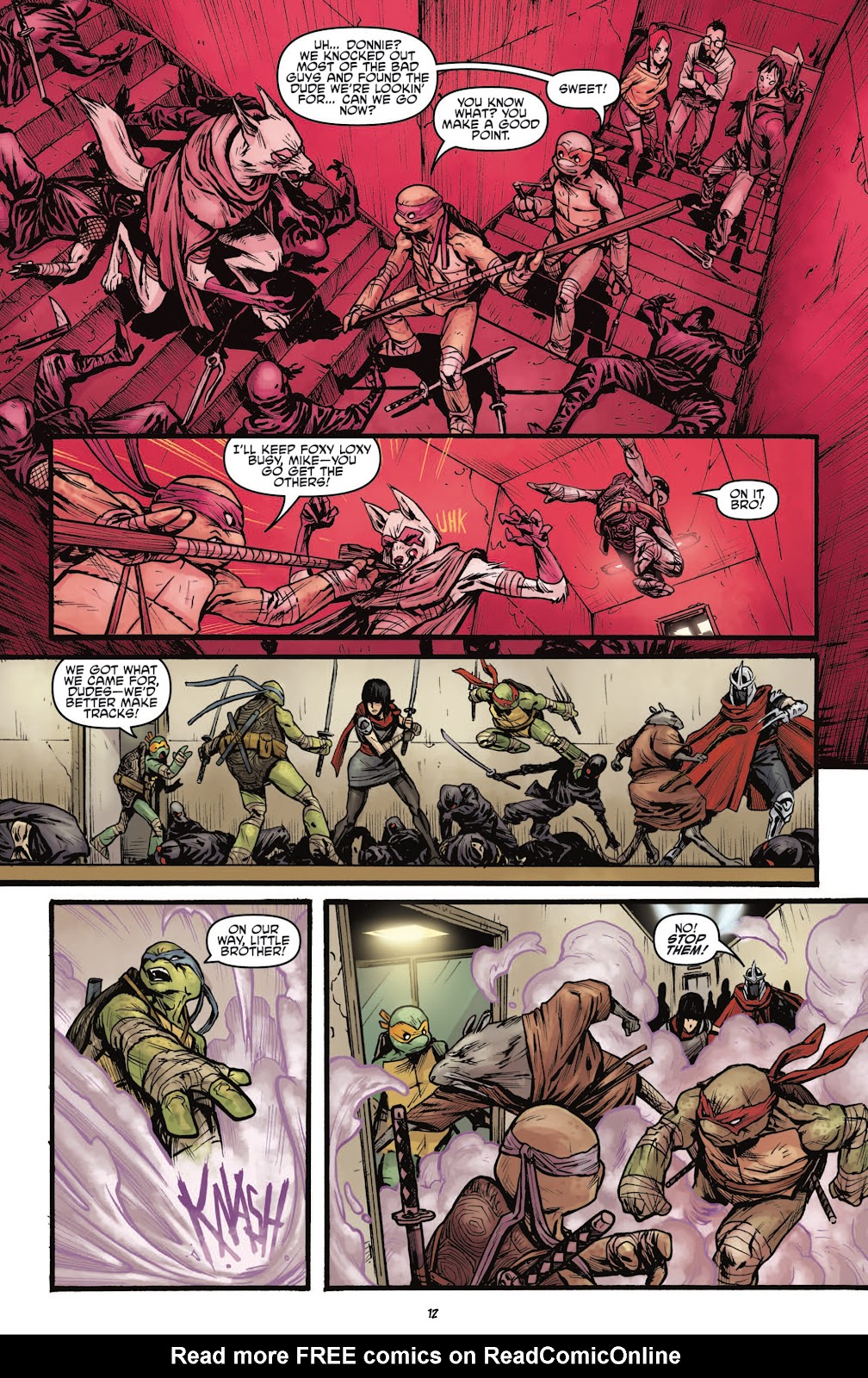 Teenage Mutant Ninja Turtles: The Secret History of the Foot Clan issue 3 - Page 13