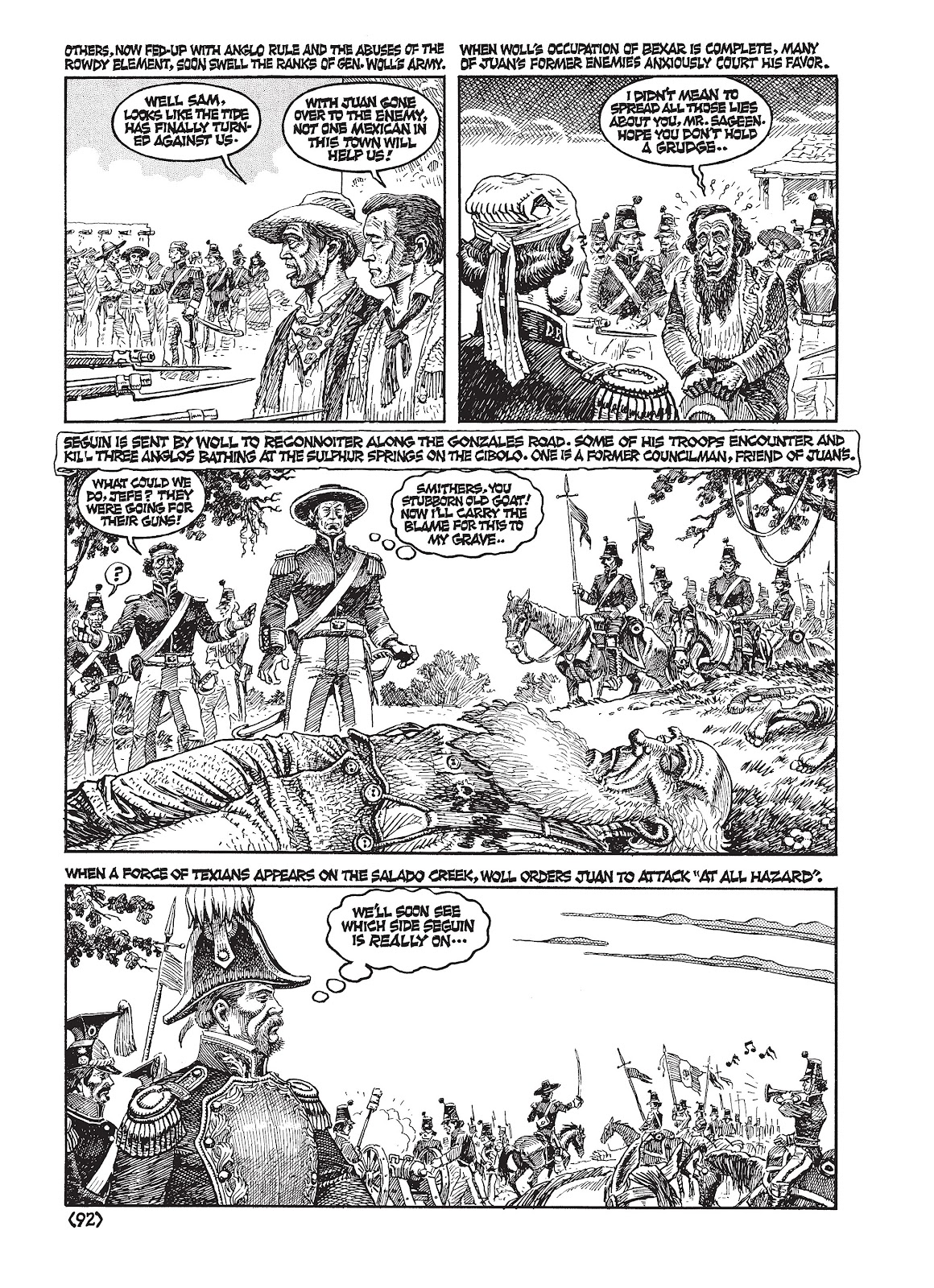 Jack Jackson's American History: Los Tejanos and Lost Cause issue TPB (Part 1) - Page 95