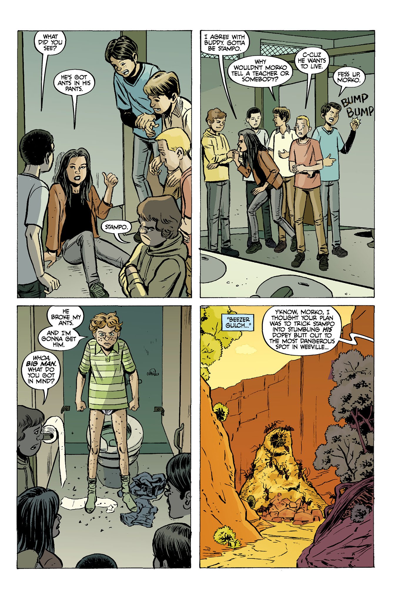 Read online Juice Squeezers: The Great Bug Elevator comic -  Issue # TPB - 135