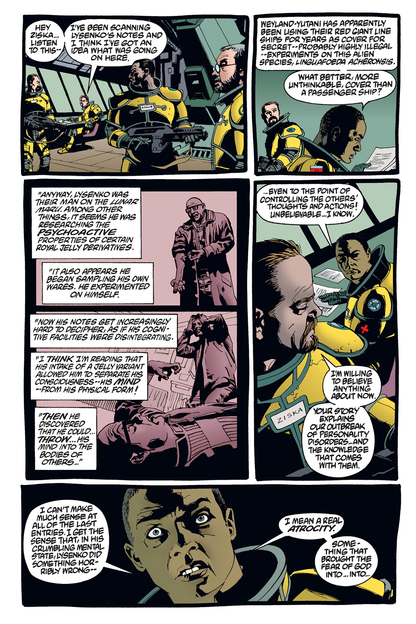 Read online Aliens: Havoc comic -  Issue # _TPB - 31