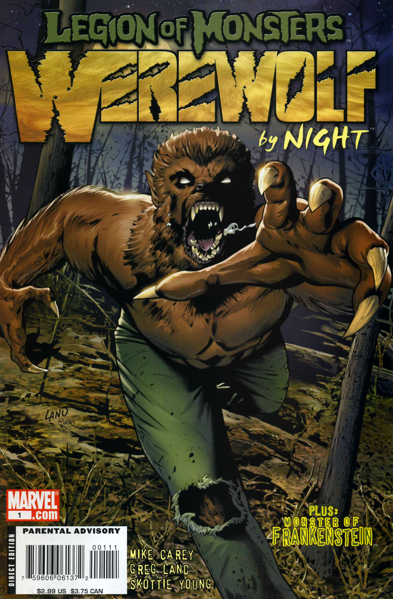 Read online Legion of Monsters: Werewolf By Night comic -  Issue # Full - 1