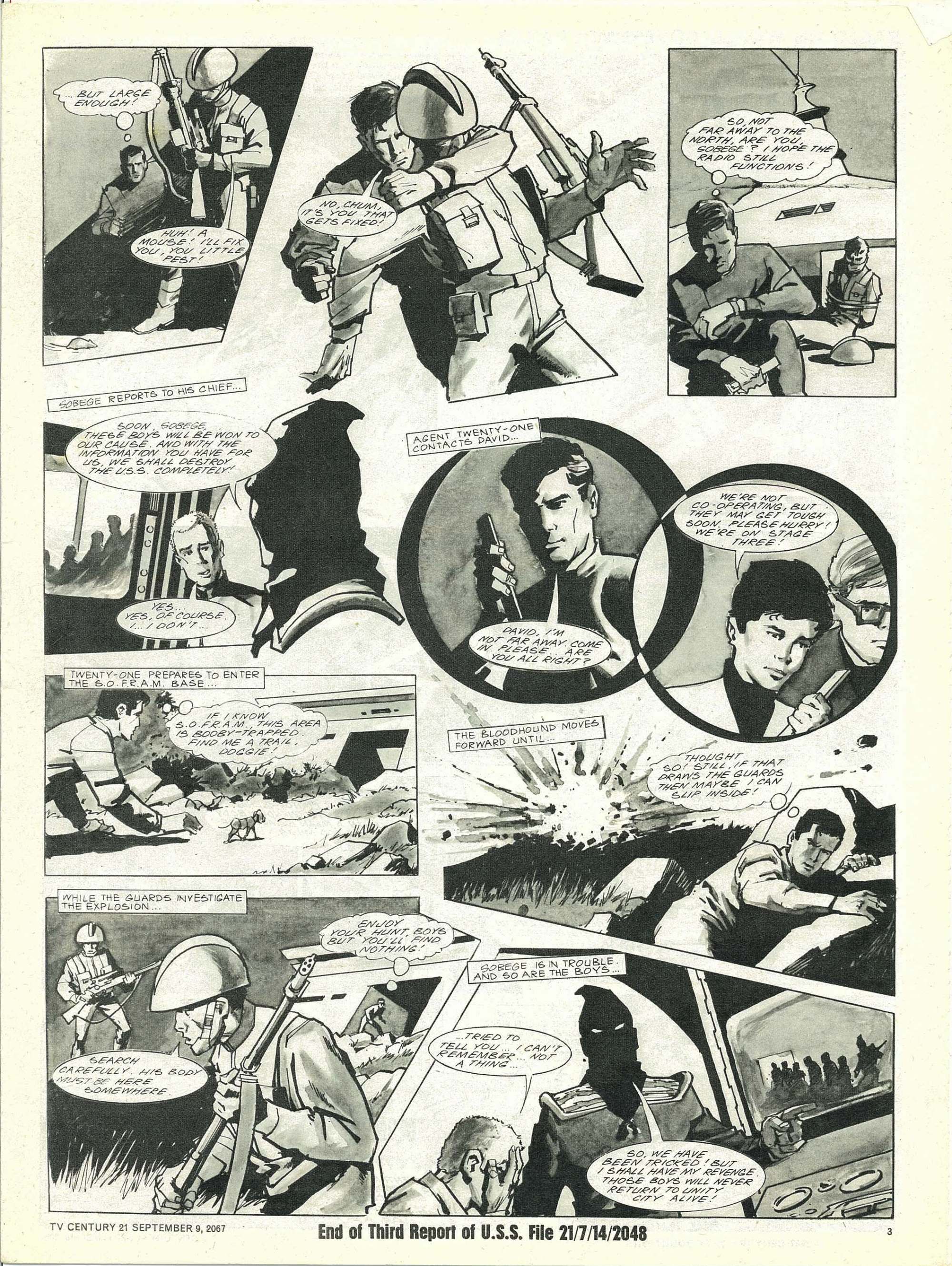 Read online TV Century 21 (TV 21) comic -  Issue #138 - 3