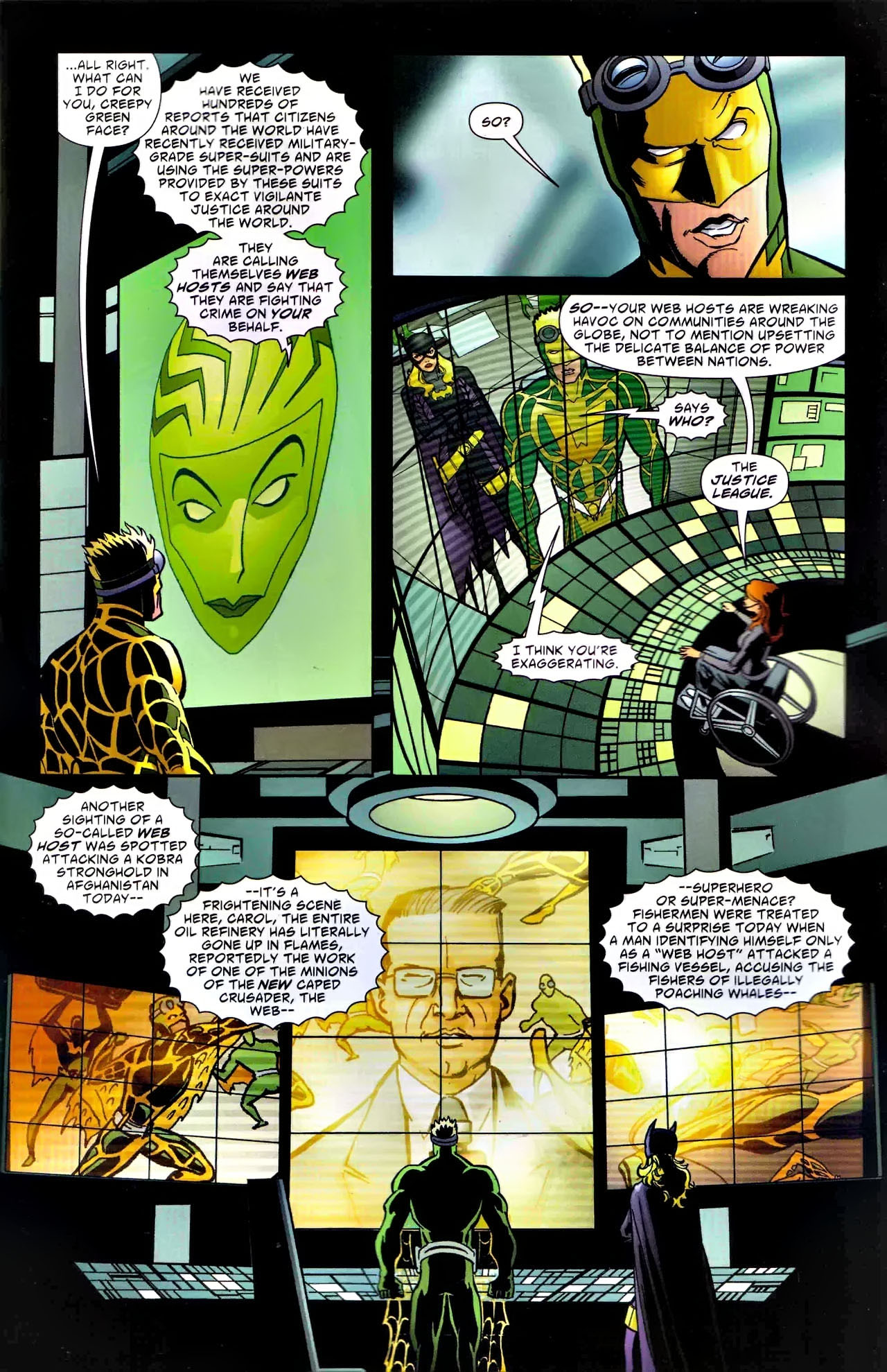 Read online The Web comic -  Issue #3 - 4