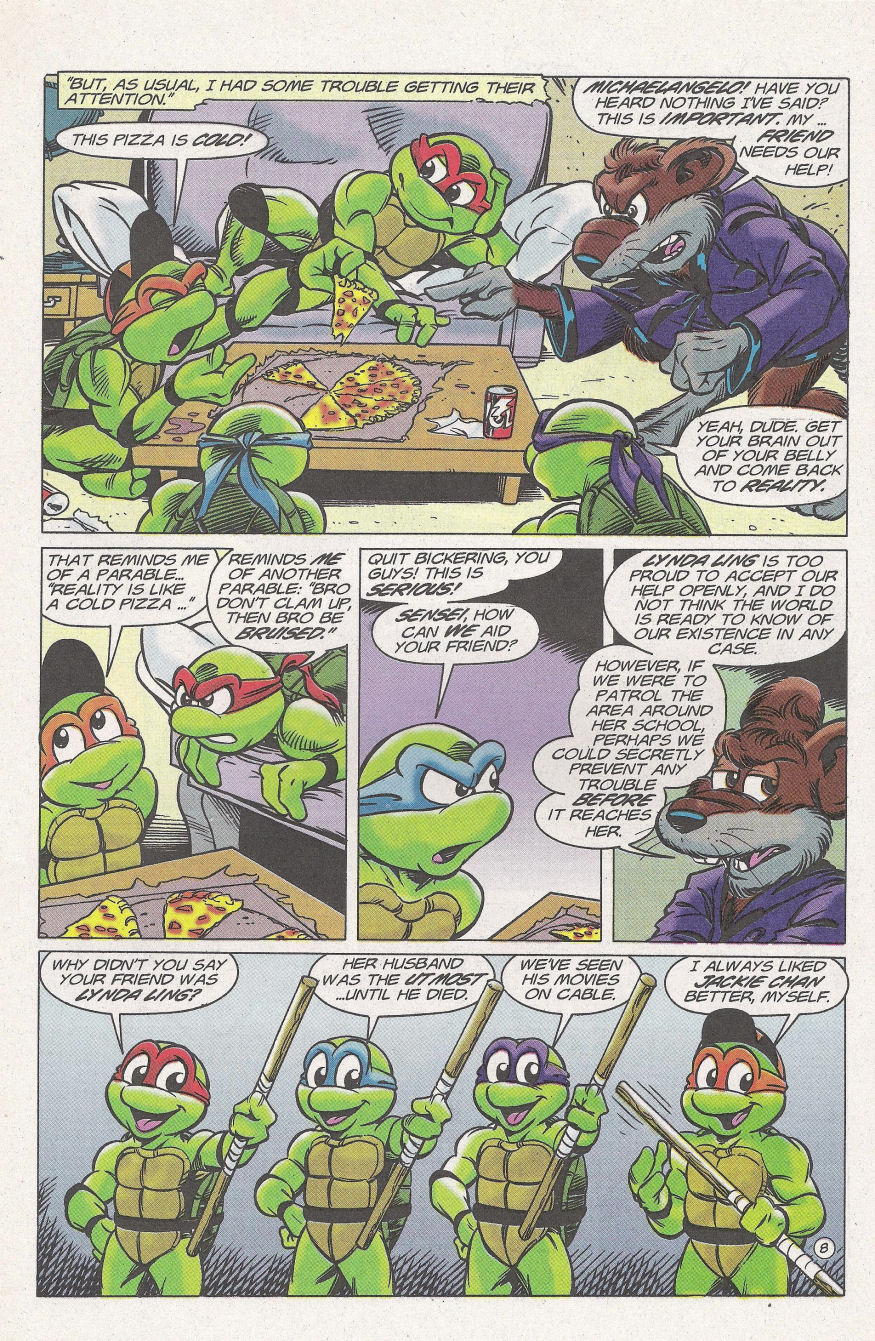 Read online Teenage Mutant Ninja Turtles Adventures (1989) comic -  Issue #71 - 10