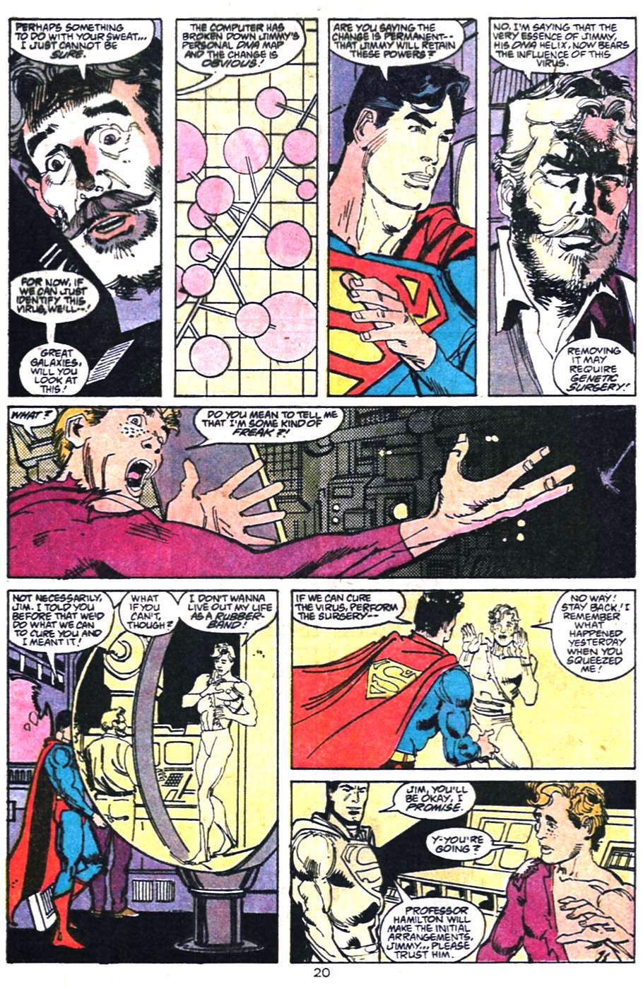 Read online Adventures of Superman (1987) comic -  Issue #458 - 21