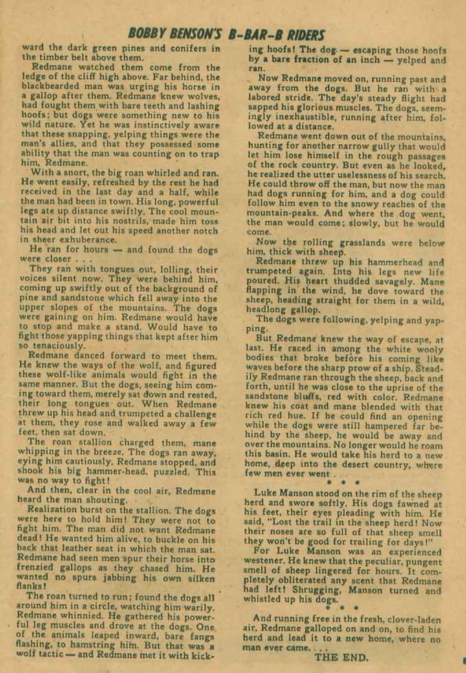 Read online Bobby Benson's B-Bar-B Riders comic -  Issue #1 - 27