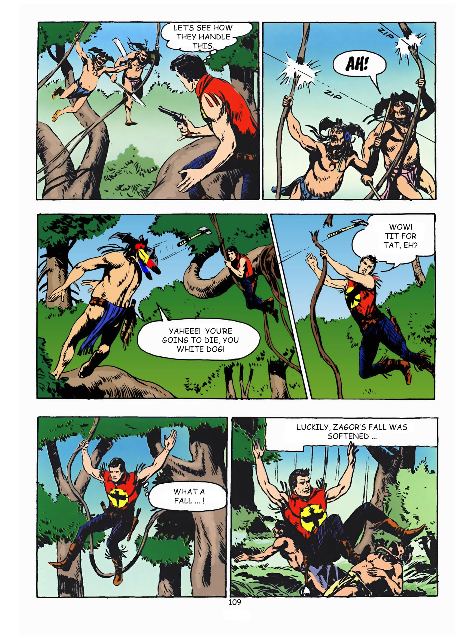 Read online Zenith gigante - Zagor gigante comic -  Issue #2 - 110