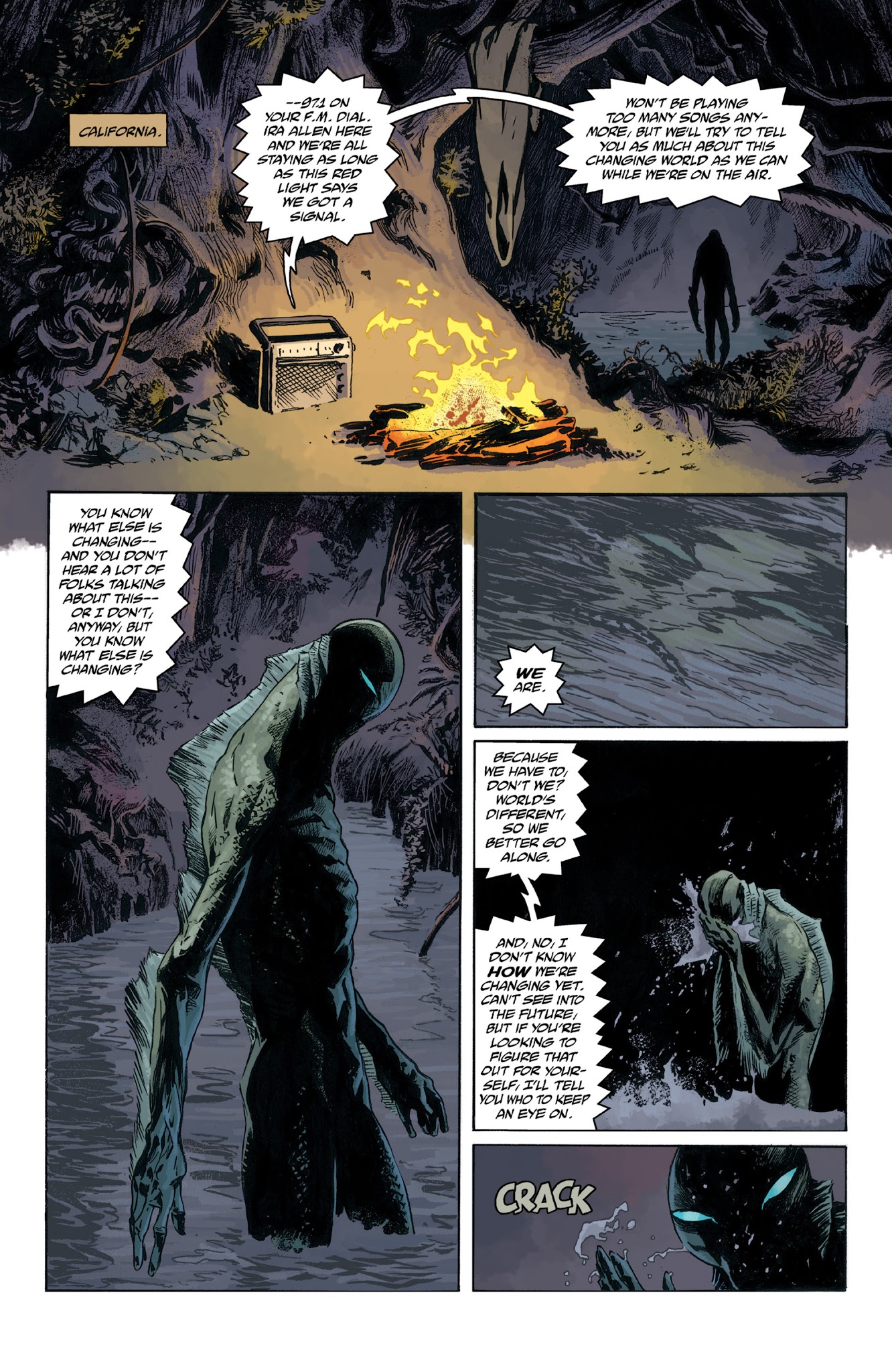 Read online Abe Sapien: Dark and Terrible and The New Race of Man comic -  Issue # TPB - 79