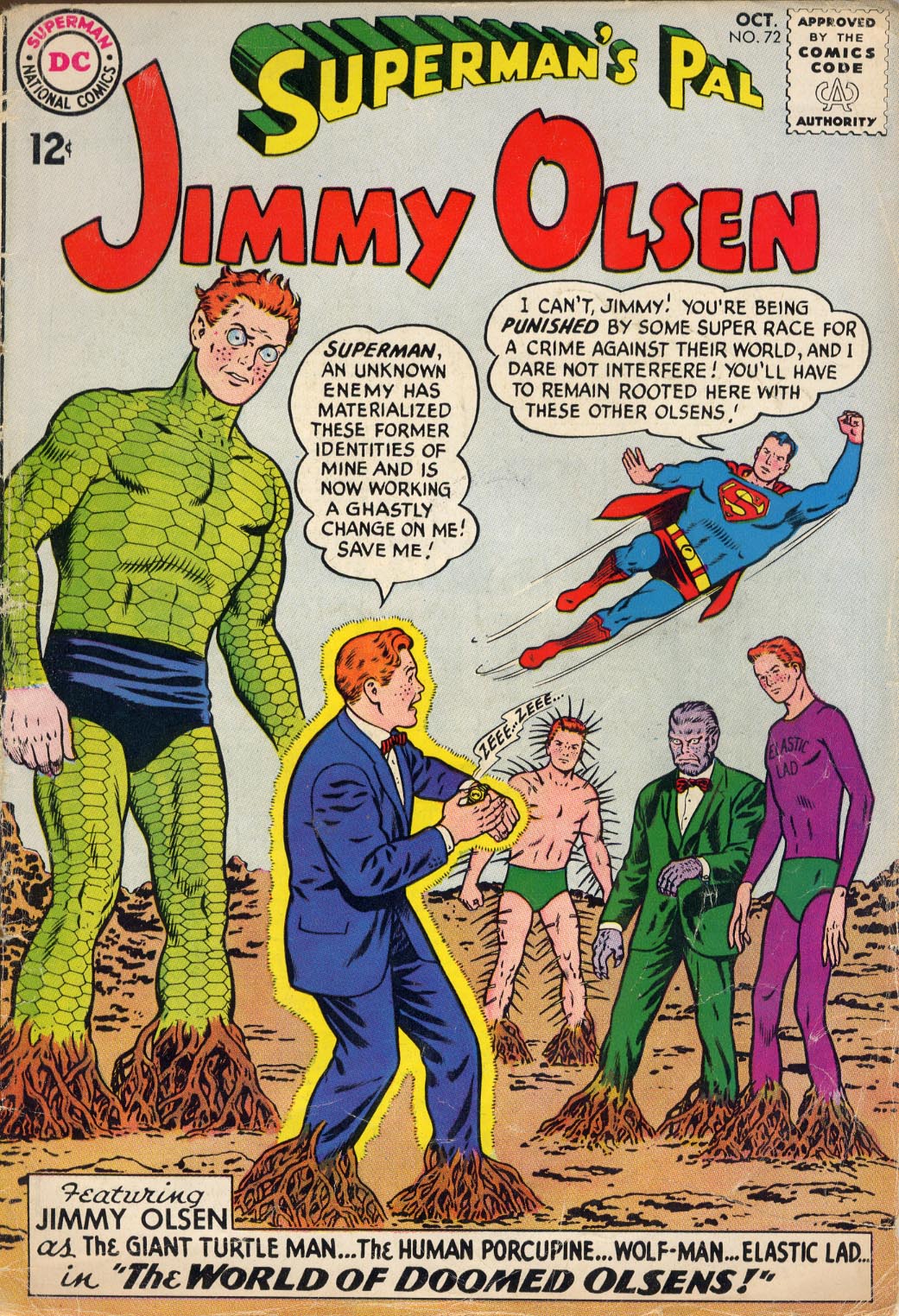 Read online Superman's Pal Jimmy Olsen comic -  Issue #72 - 1