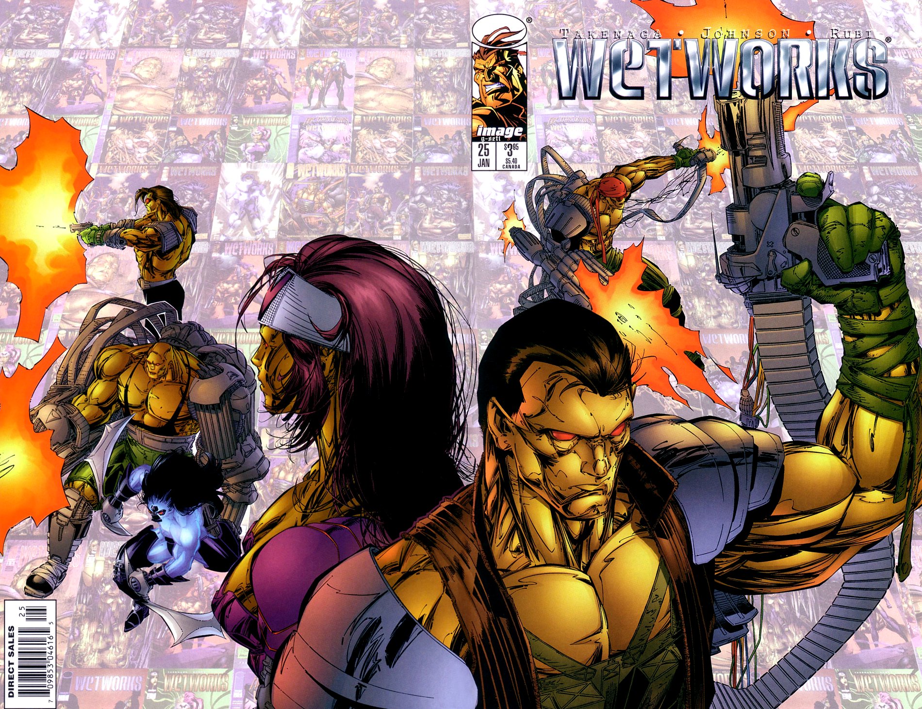 Read online Wetworks comic -  Issue #25 - 1