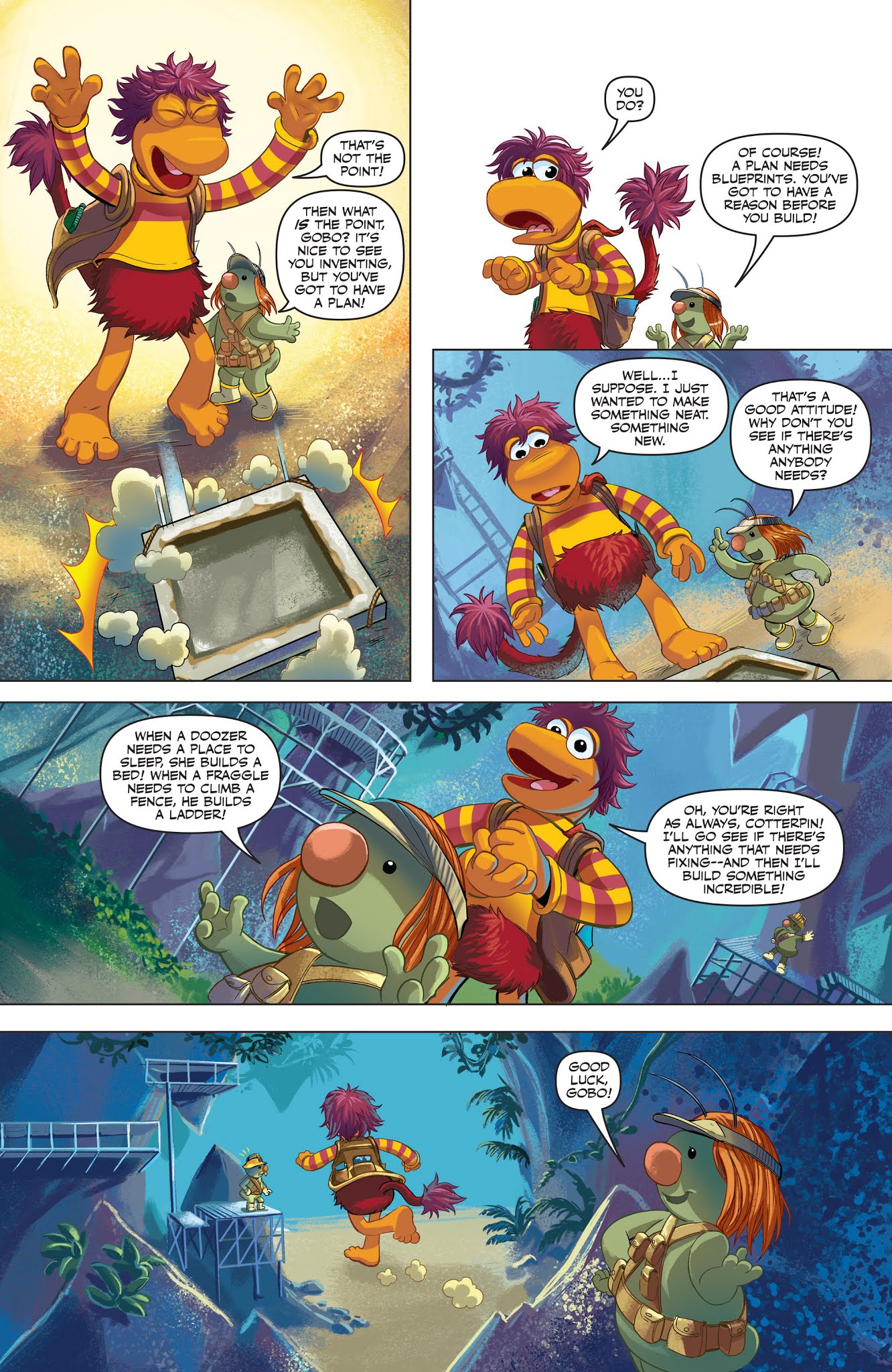 Read online Jim Henson's Fraggle Rock: Journey to the Everspring comic -  Issue #1 - 6