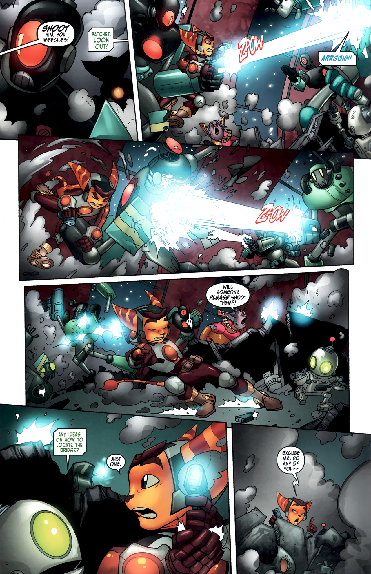 Read online Ratchet & Clank comic -  Issue #4 - 9