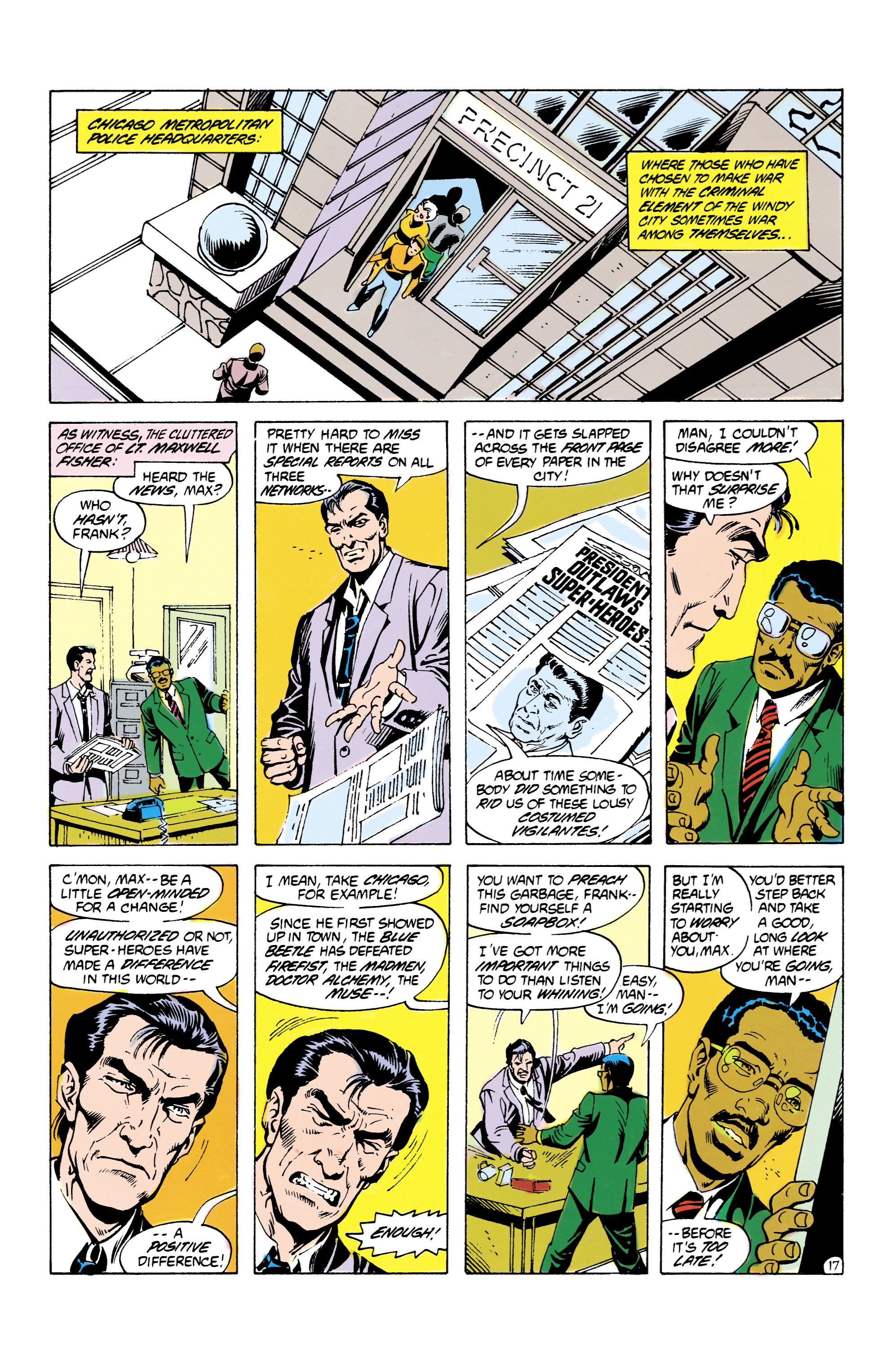 Read online Blue Beetle (1986) comic -  Issue #9 - 18