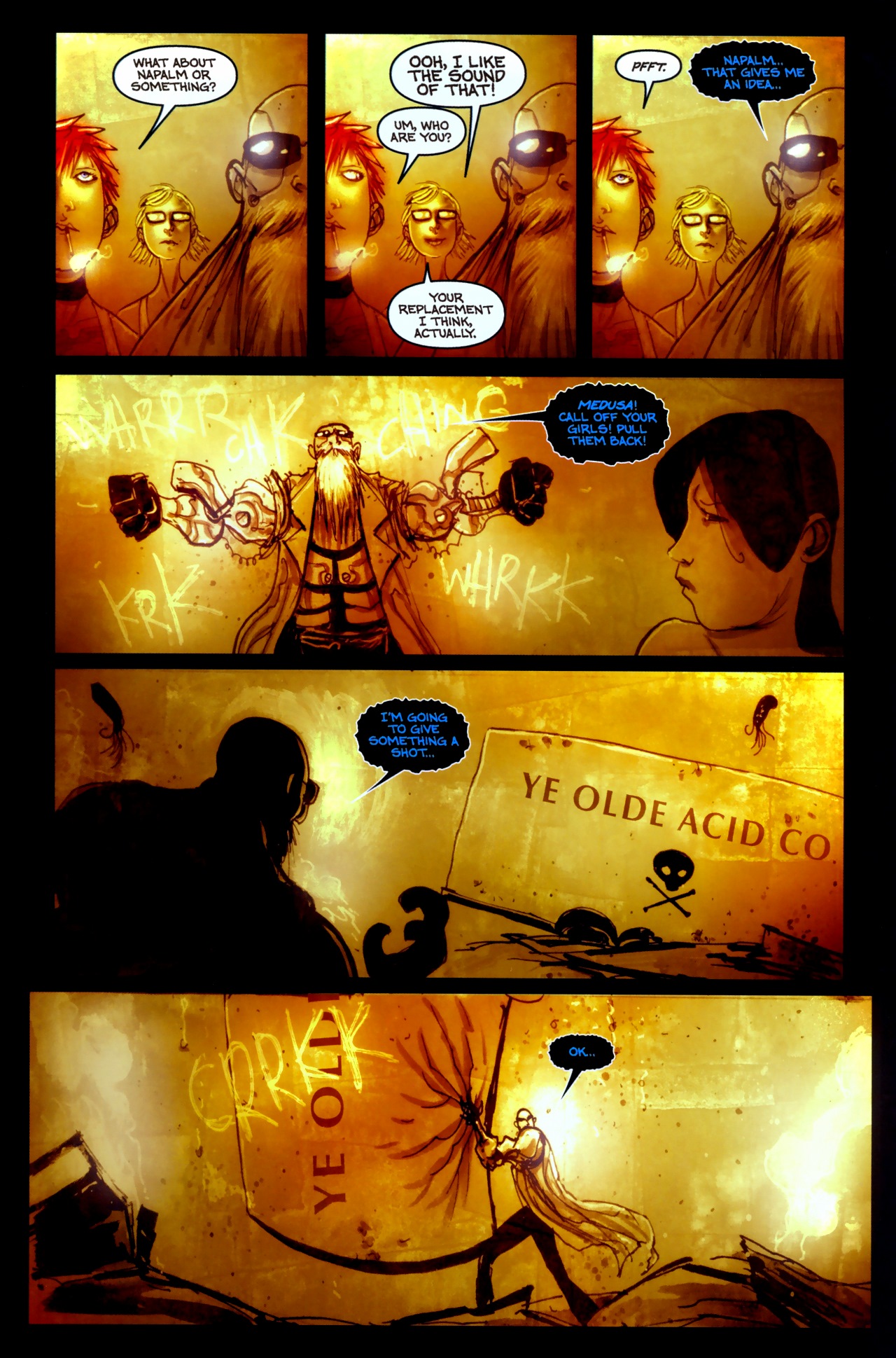 Read online Wormwood: Gentleman Corpse comic -  Issue #11 - 12