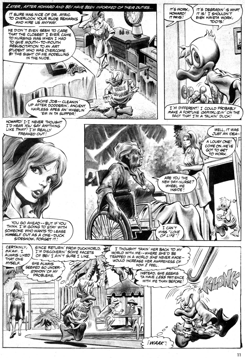 Read online Howard the Duck (1979) comic -  Issue #8 - 11
