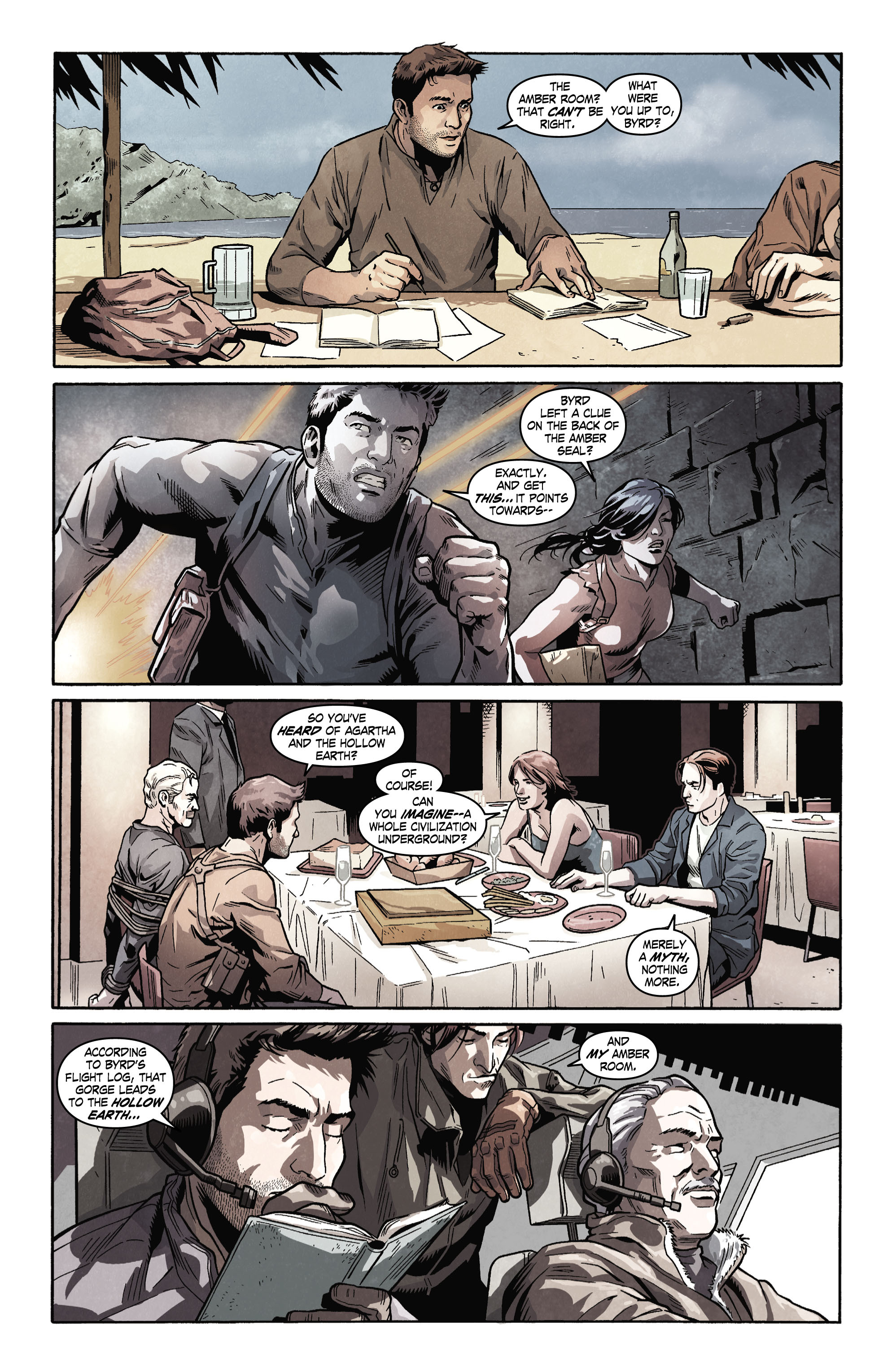 Read online Uncharted comic -  Issue #4 - 3