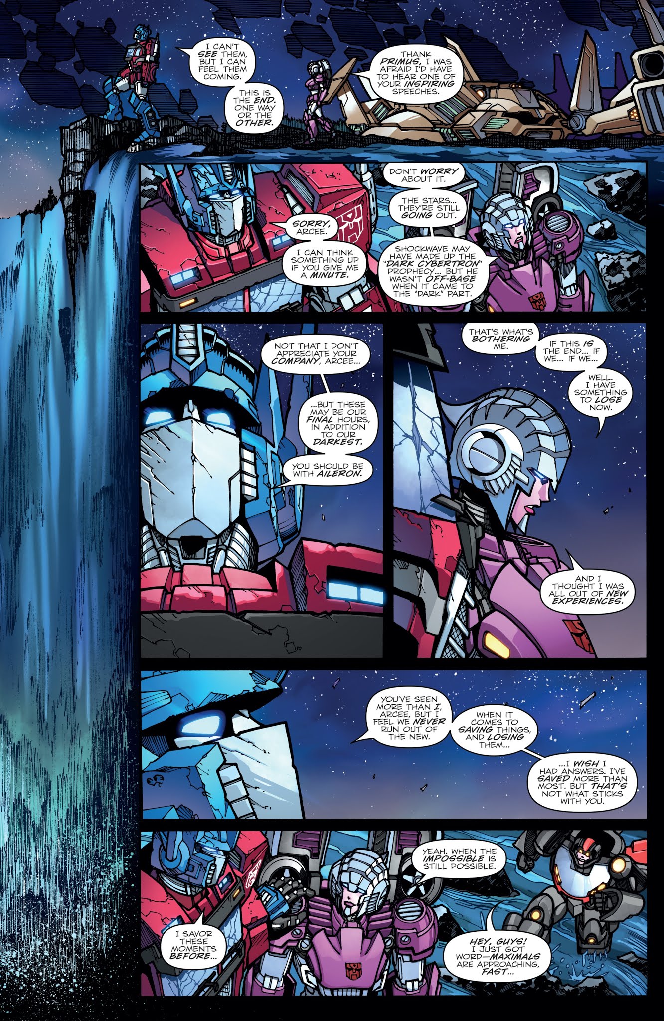 Read online Transformers: Unicron comic -  Issue #5 - 13