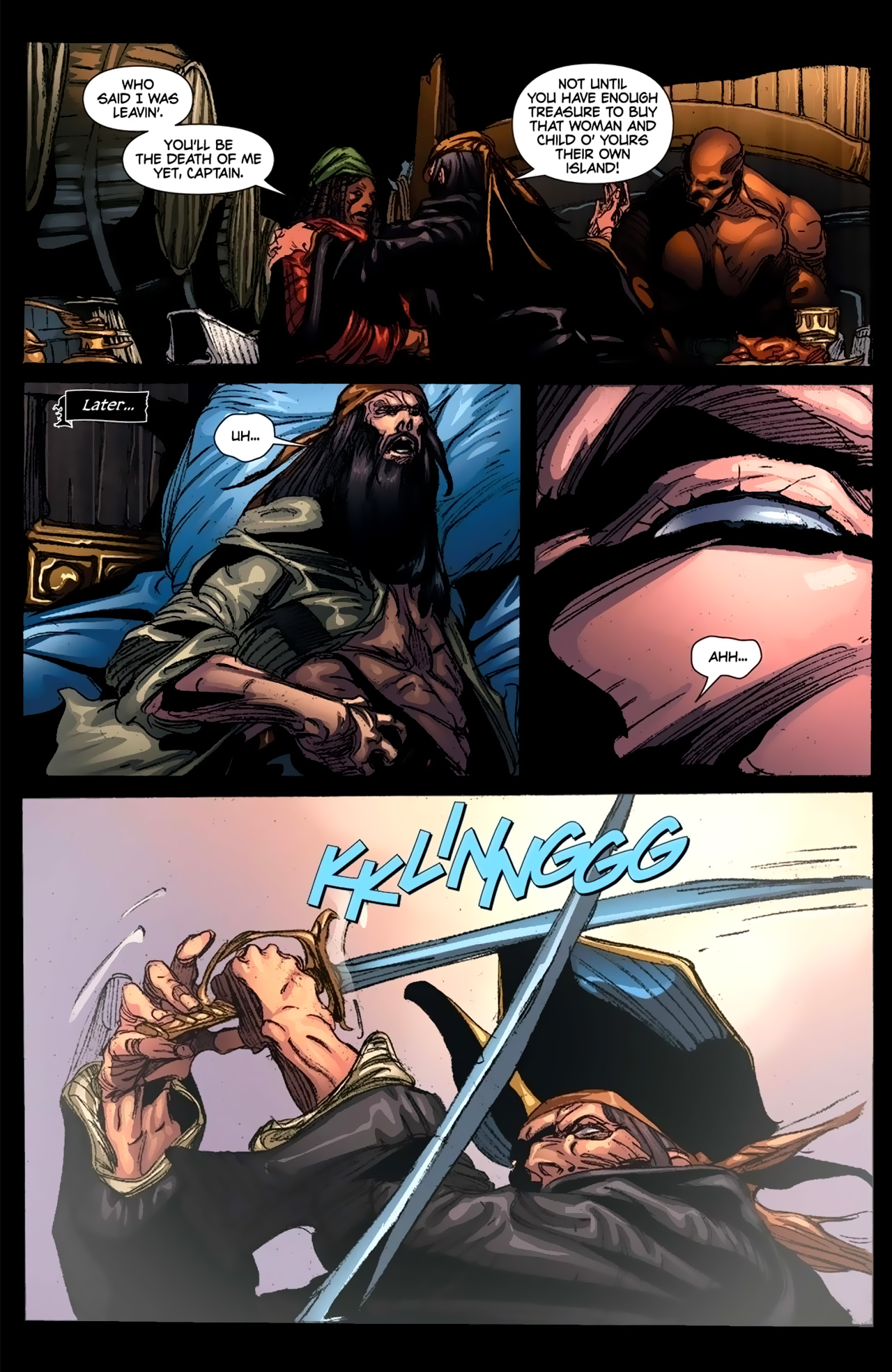 Read online Blackbeard: Legend of the Pyrate King comic -  Issue #6 - 9
