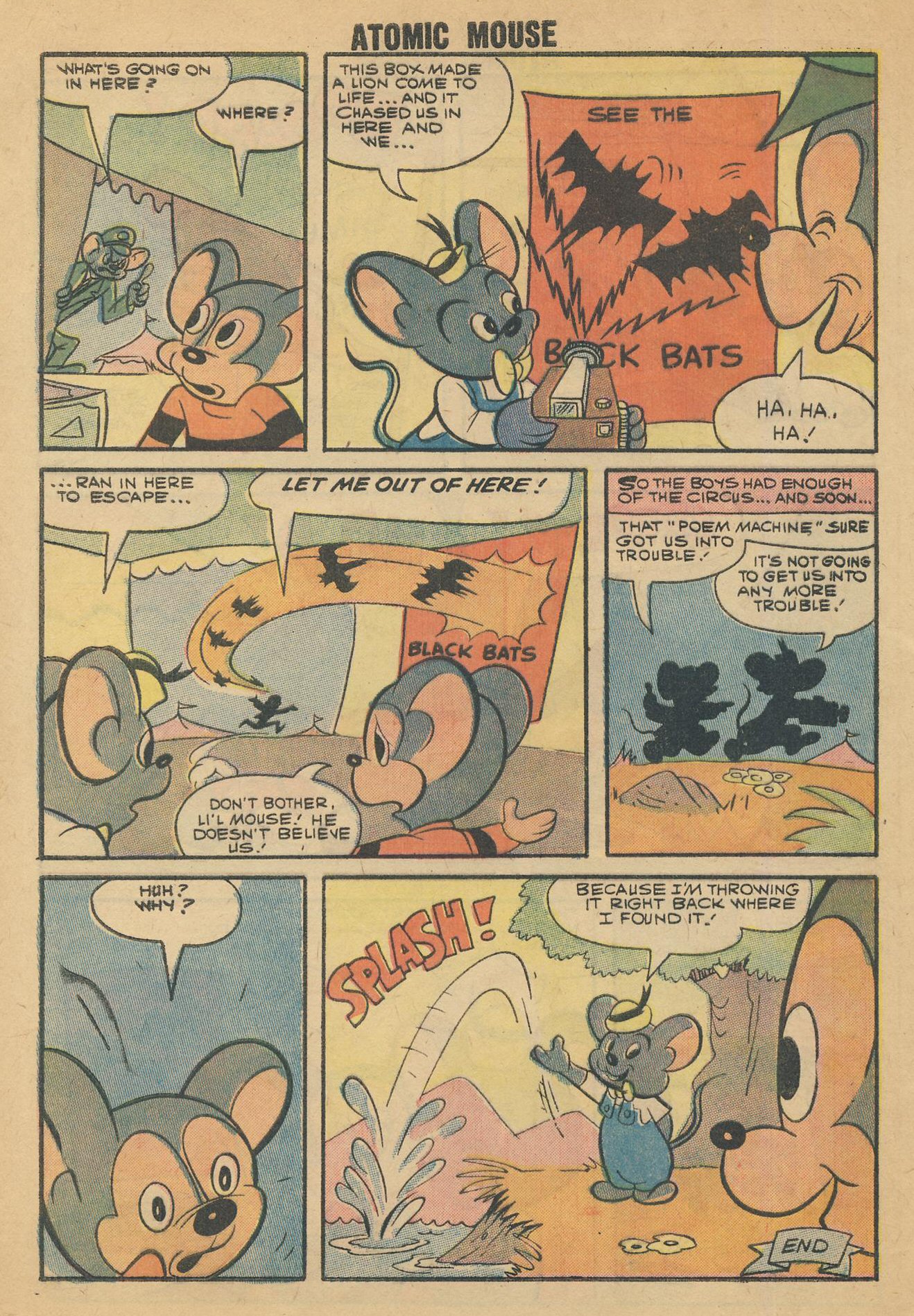 Read online Atomic Mouse comic -  Issue #28 - 28