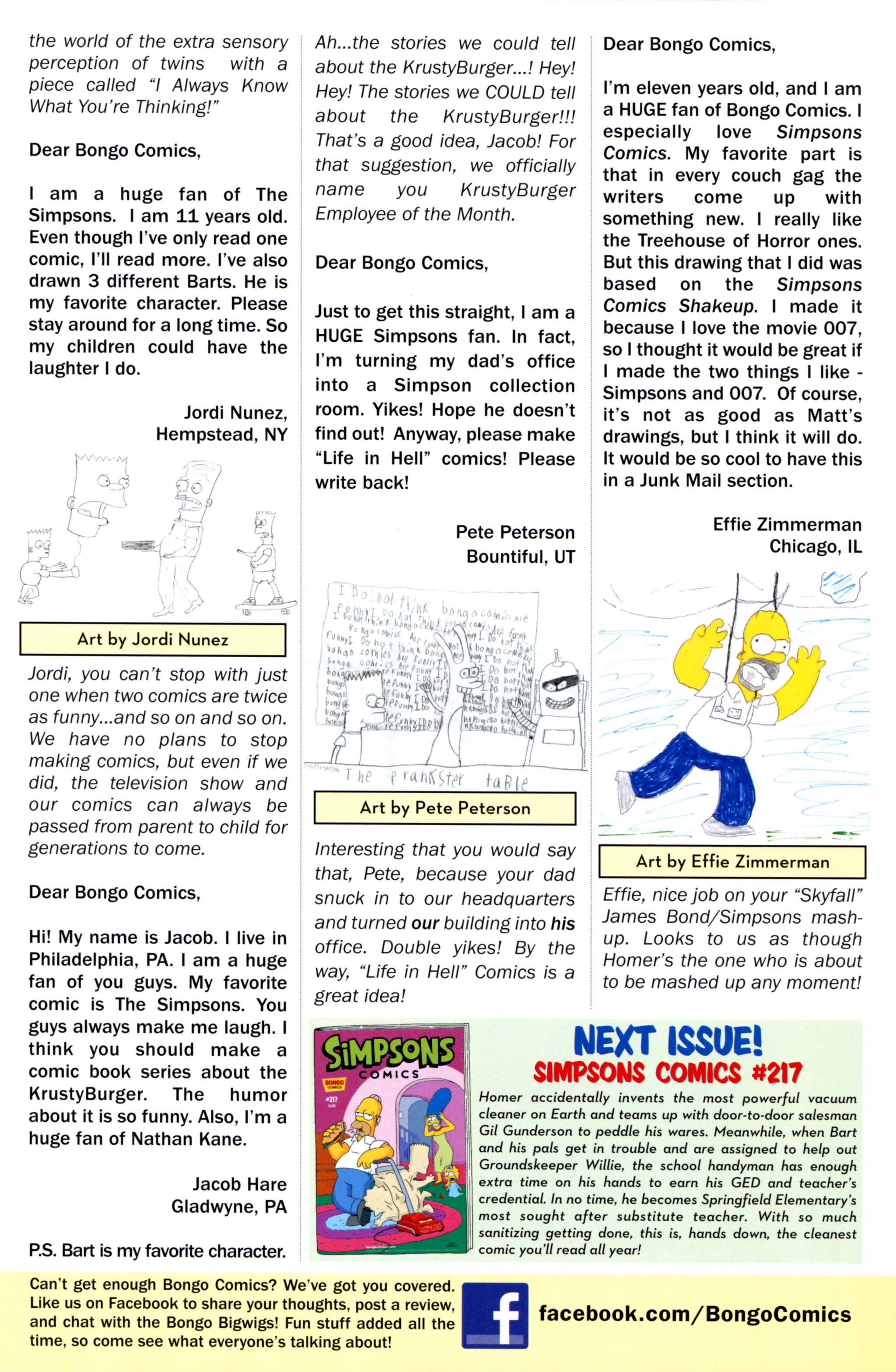 Read online Simpsons Comics comic -  Issue #216 - 29