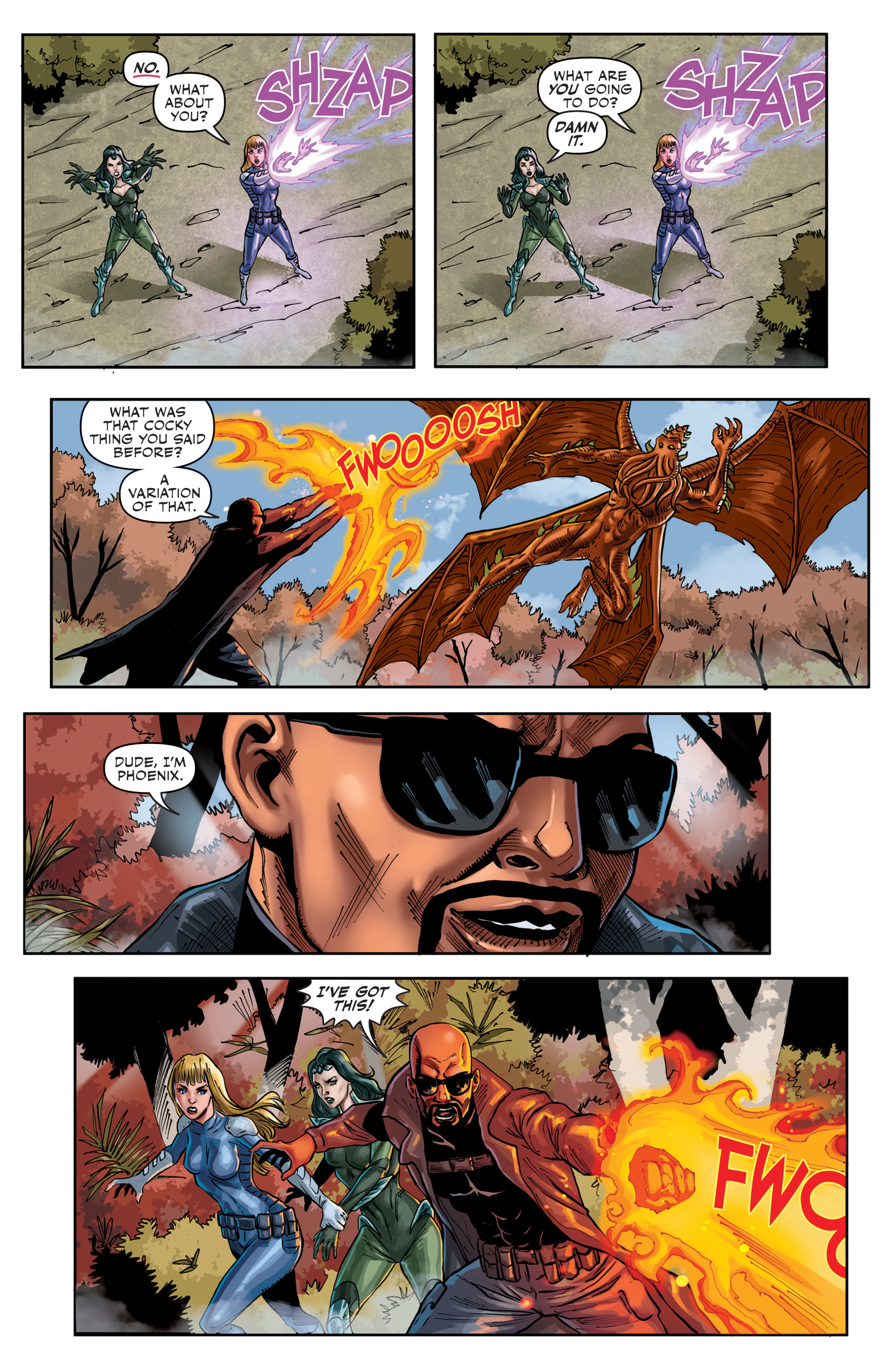 Read online Phoenix Files comic -  Issue #2 - 22