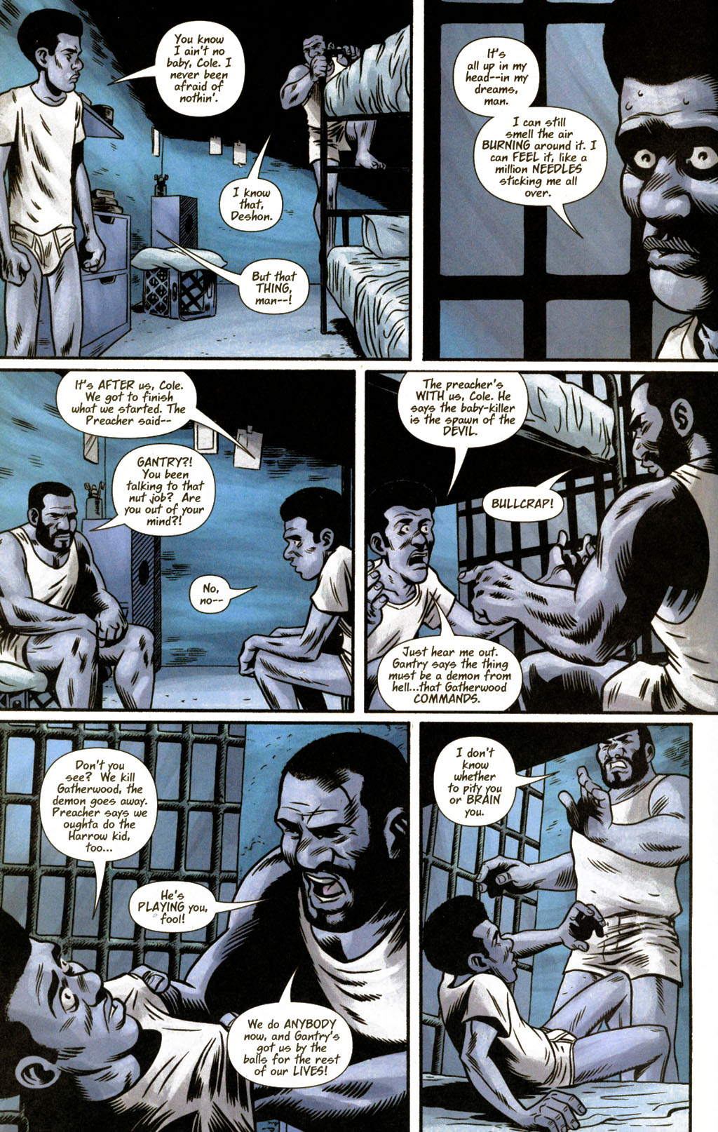 Read online Hard Time comic -  Issue #4 - 5