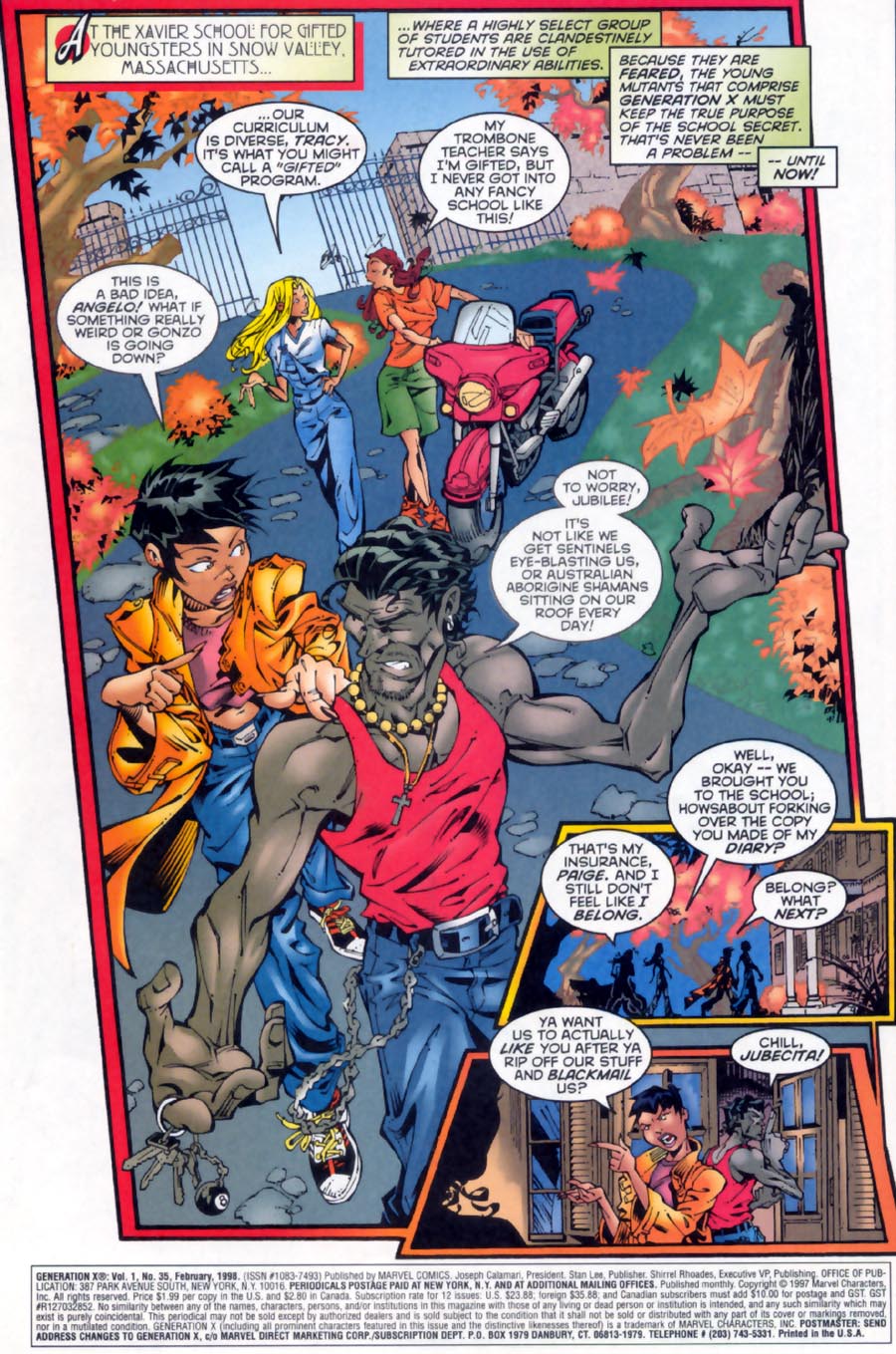 Read online Generation X comic -  Issue #35 - 2