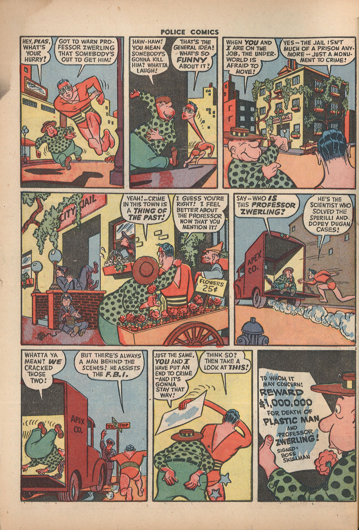 Read online Police Comics comic -  Issue #38 - 4