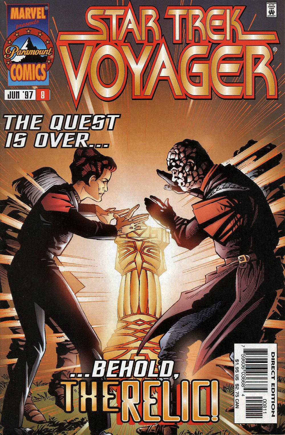 Read online Star Trek: Voyager comic -  Issue #8 - 1