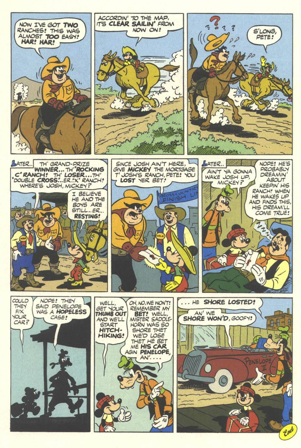 Read online Walt Disney's Comics and Stories comic -  Issue #556 - 34