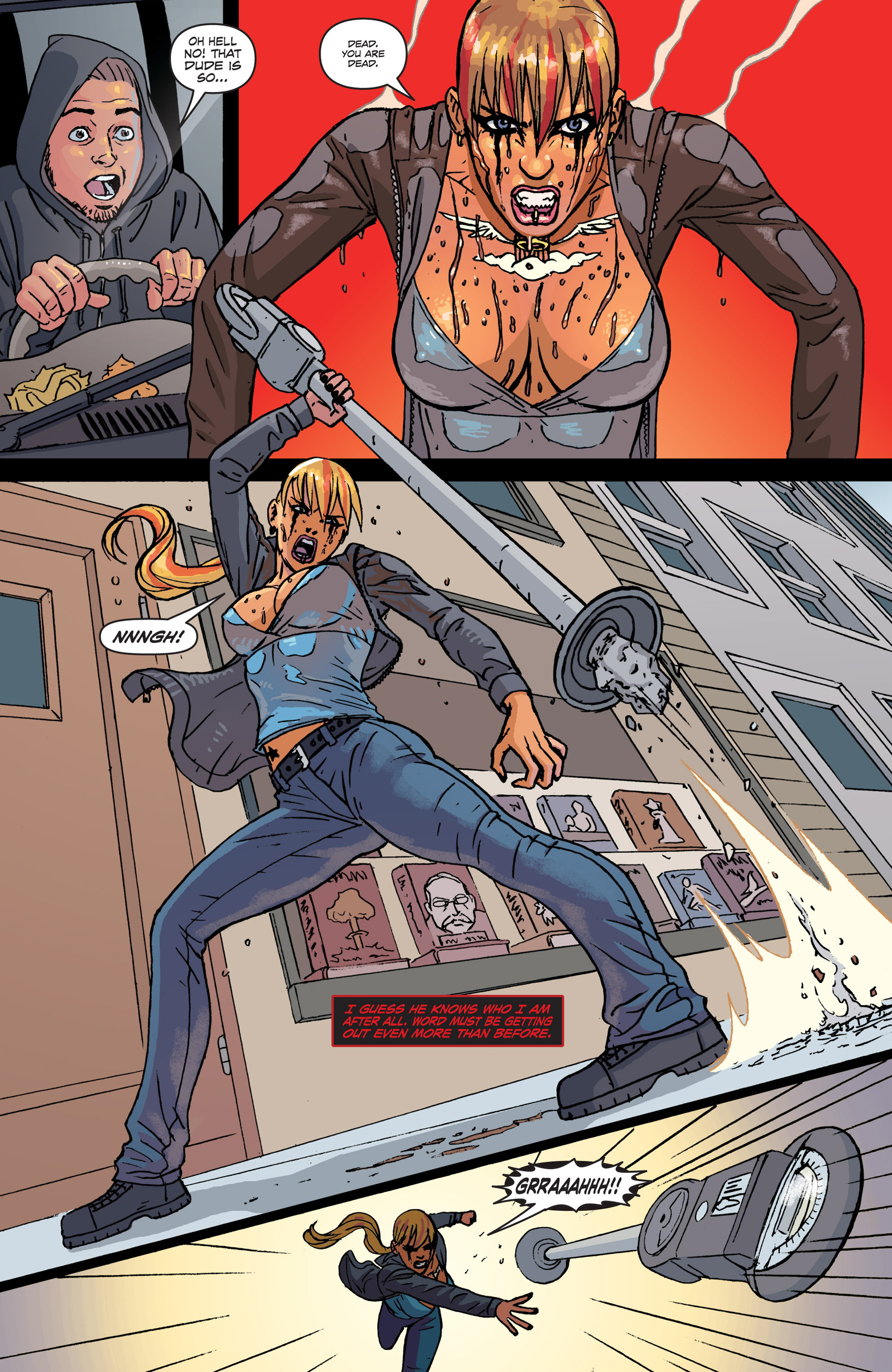 Read online Mercy Sparx (2013) comic -  Issue #1 - 10