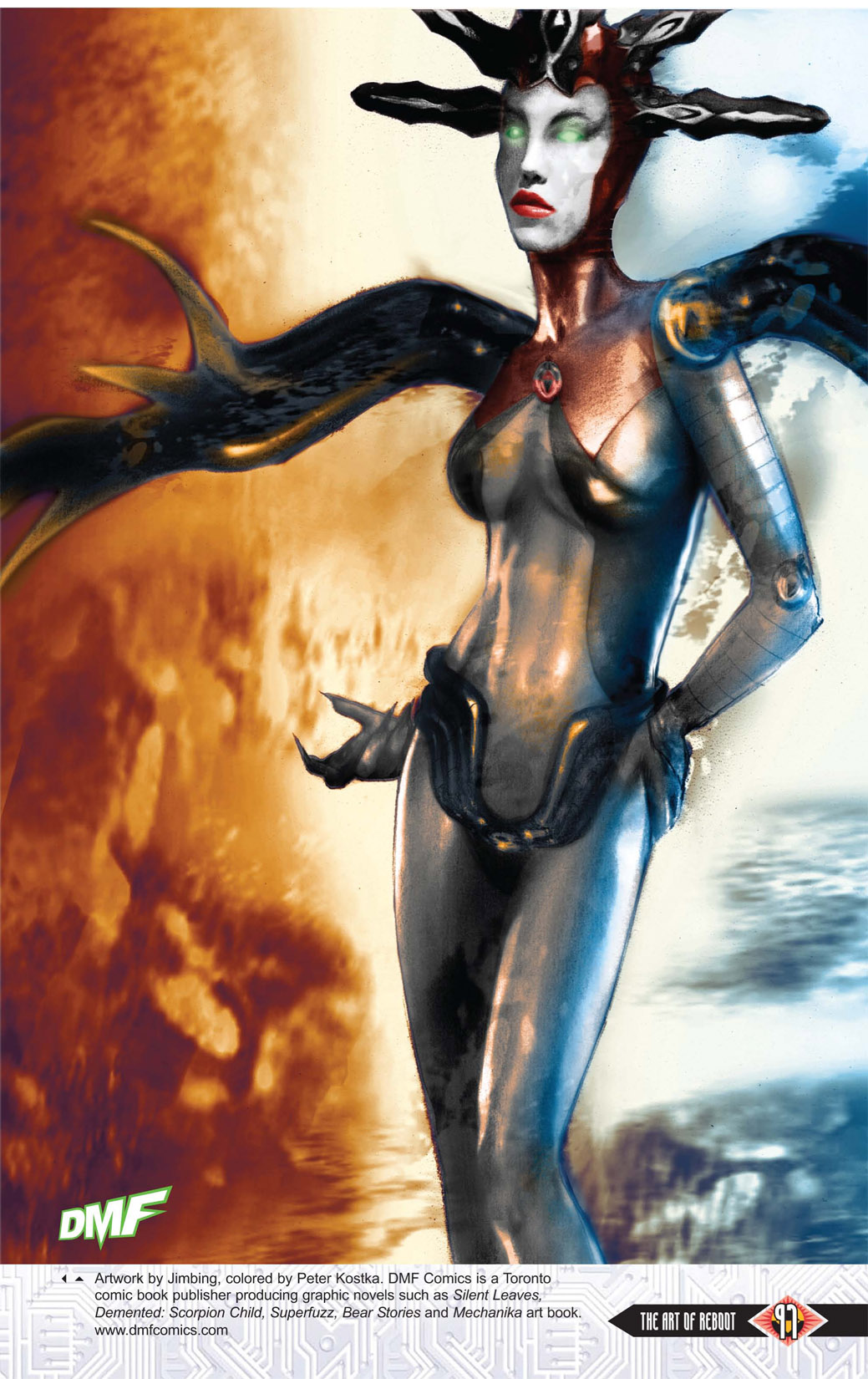 Read online The Art of Reboot comic -  Issue # TPB - 96