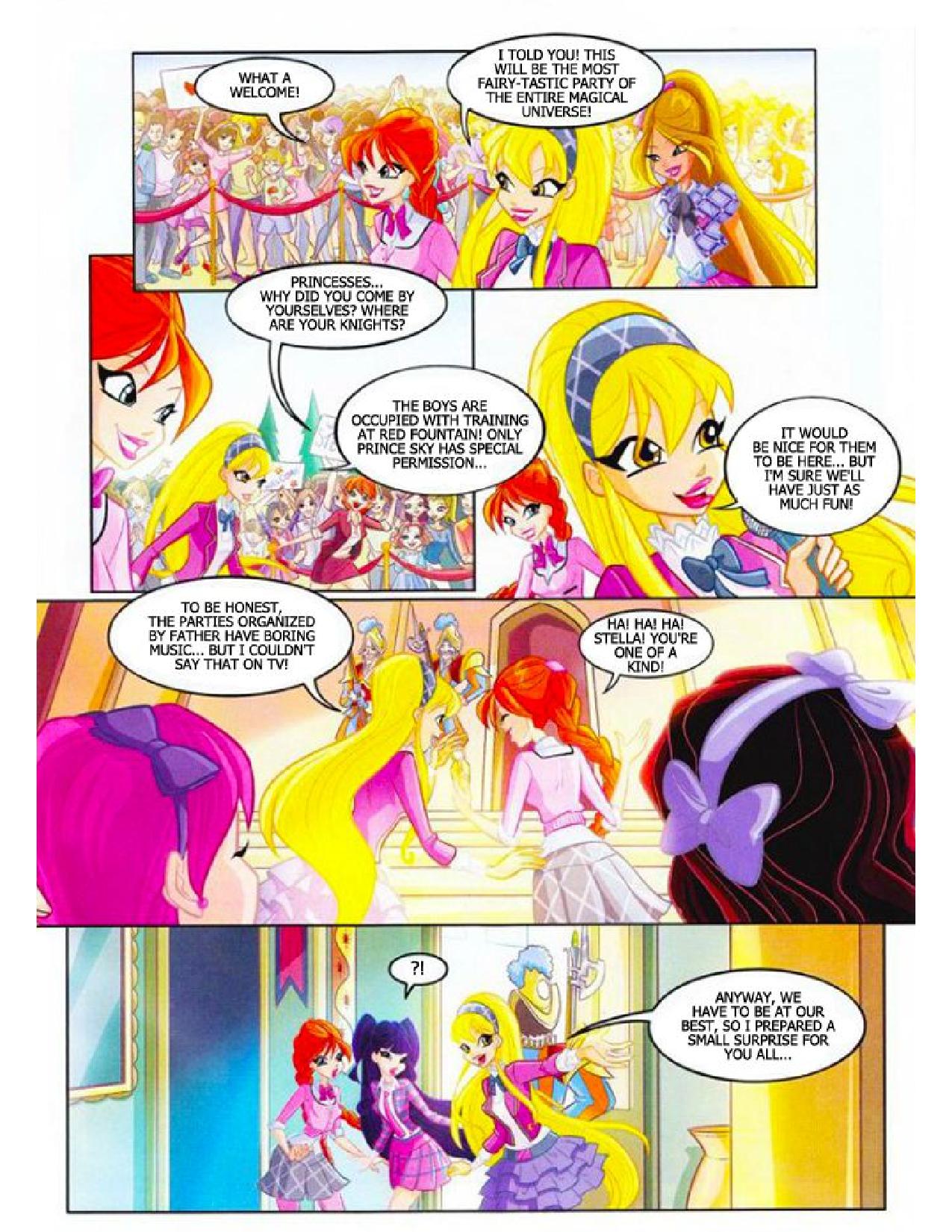 Read online Winx Club Comic comic -  Issue #130 - 2