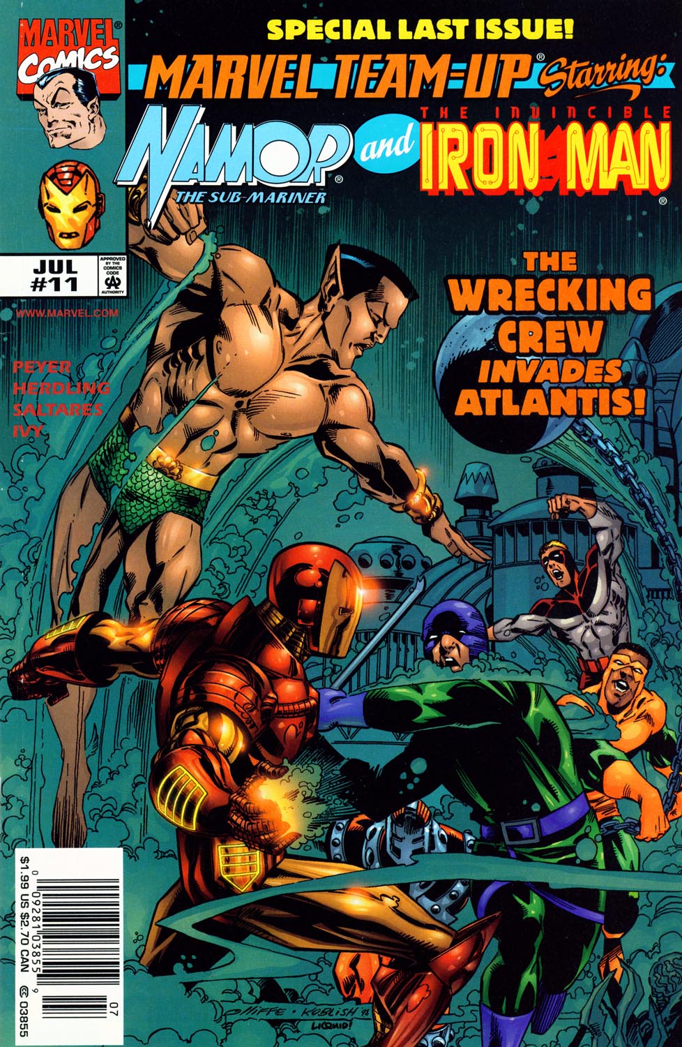 Marvel Team-Up (1997) Issue #11 #11 - English 1