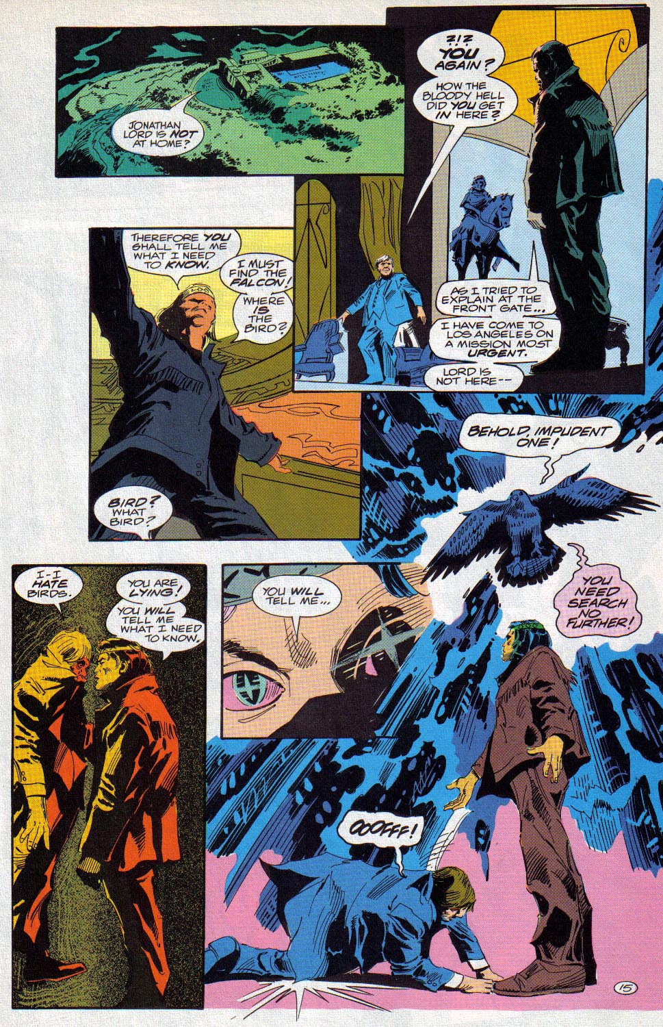 Read online Silverblade comic -  Issue #5 - 16