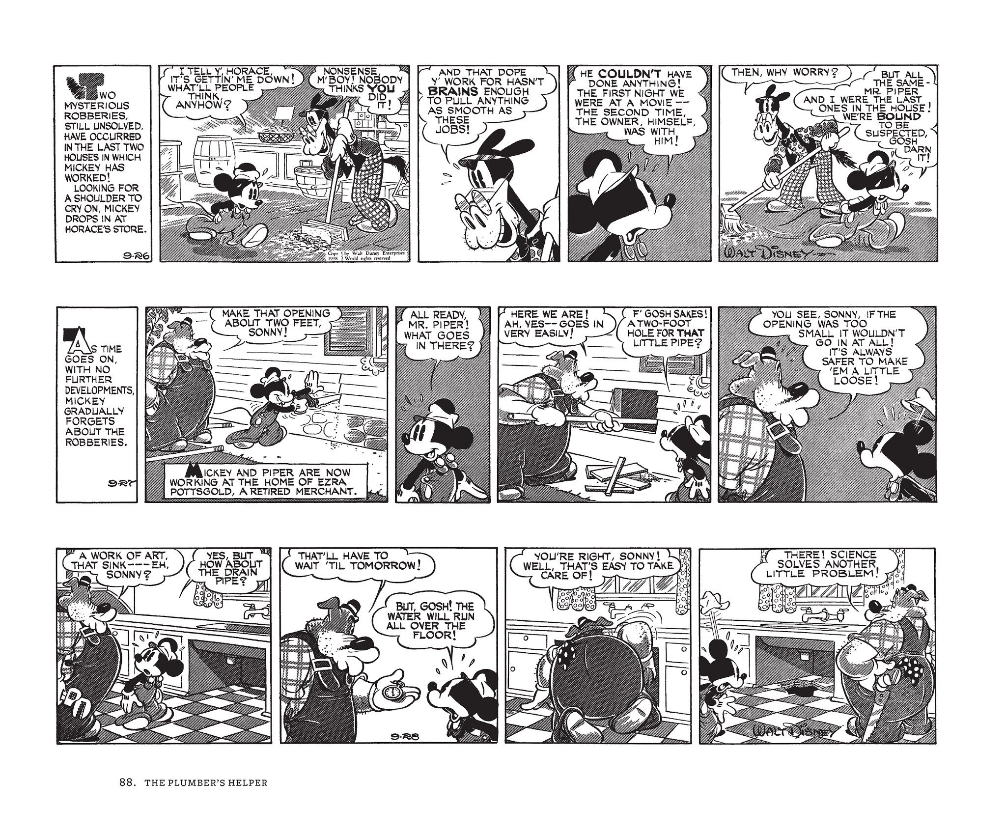 Read online Walt Disney's Mickey Mouse by Floyd Gottfredson comic -  Issue # TPB 5 (Part 1) - 88