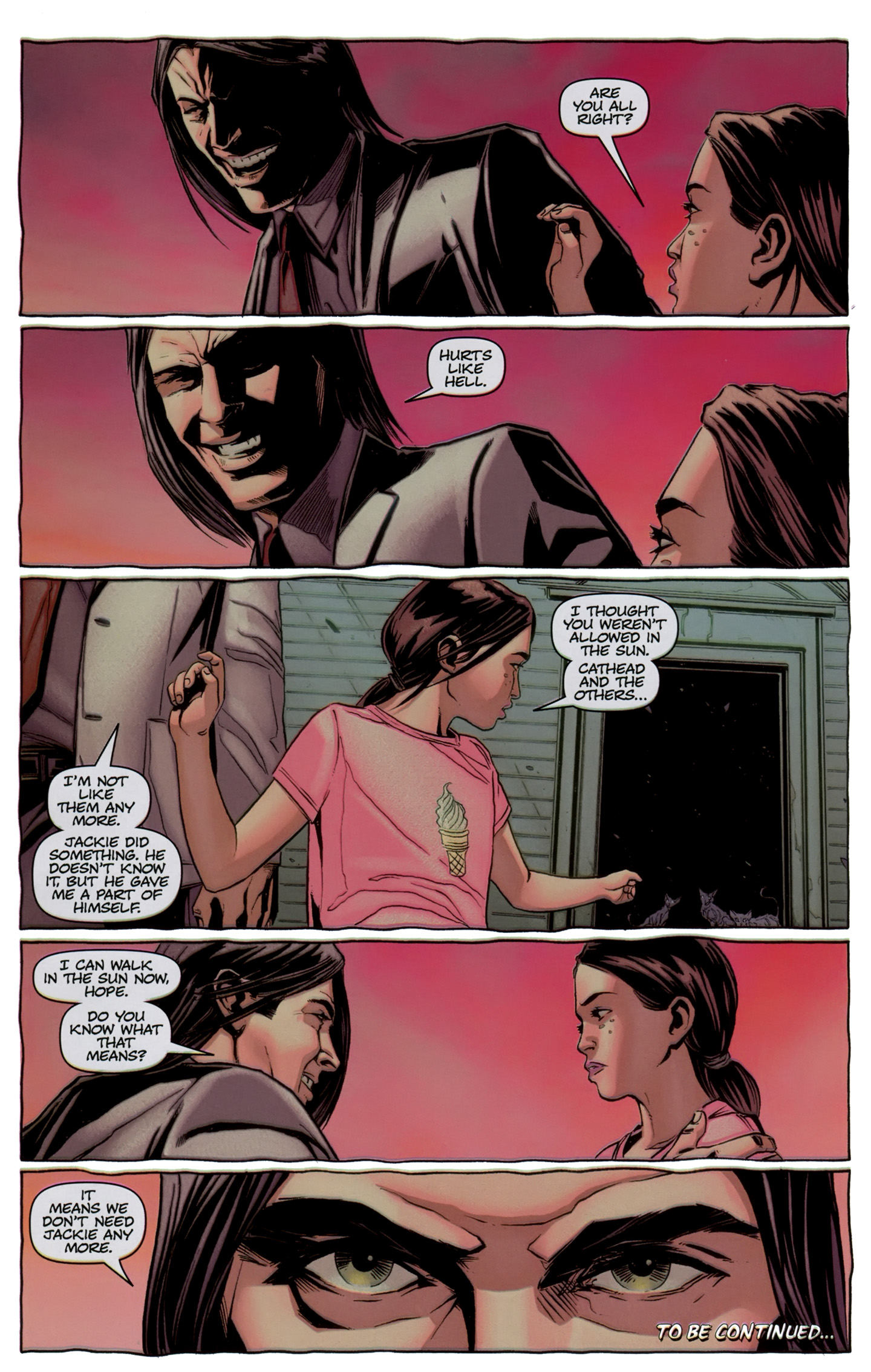 Read online The Darkness (2007) comic -  Issue #107 - 19