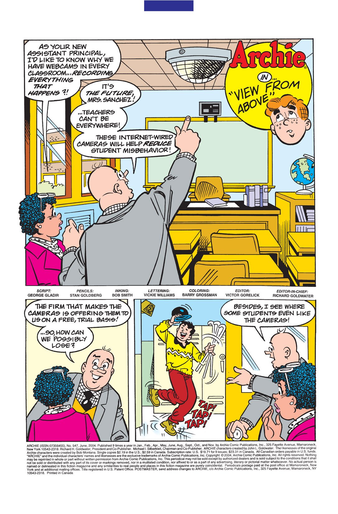 Read online Archie (1960) comic -  Issue #547 - 2
