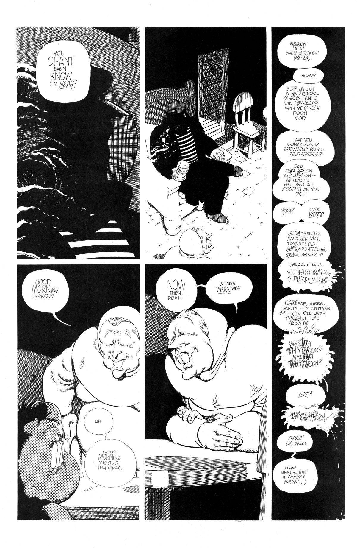 Read online Cerebus comic -  Issue #201 - 11