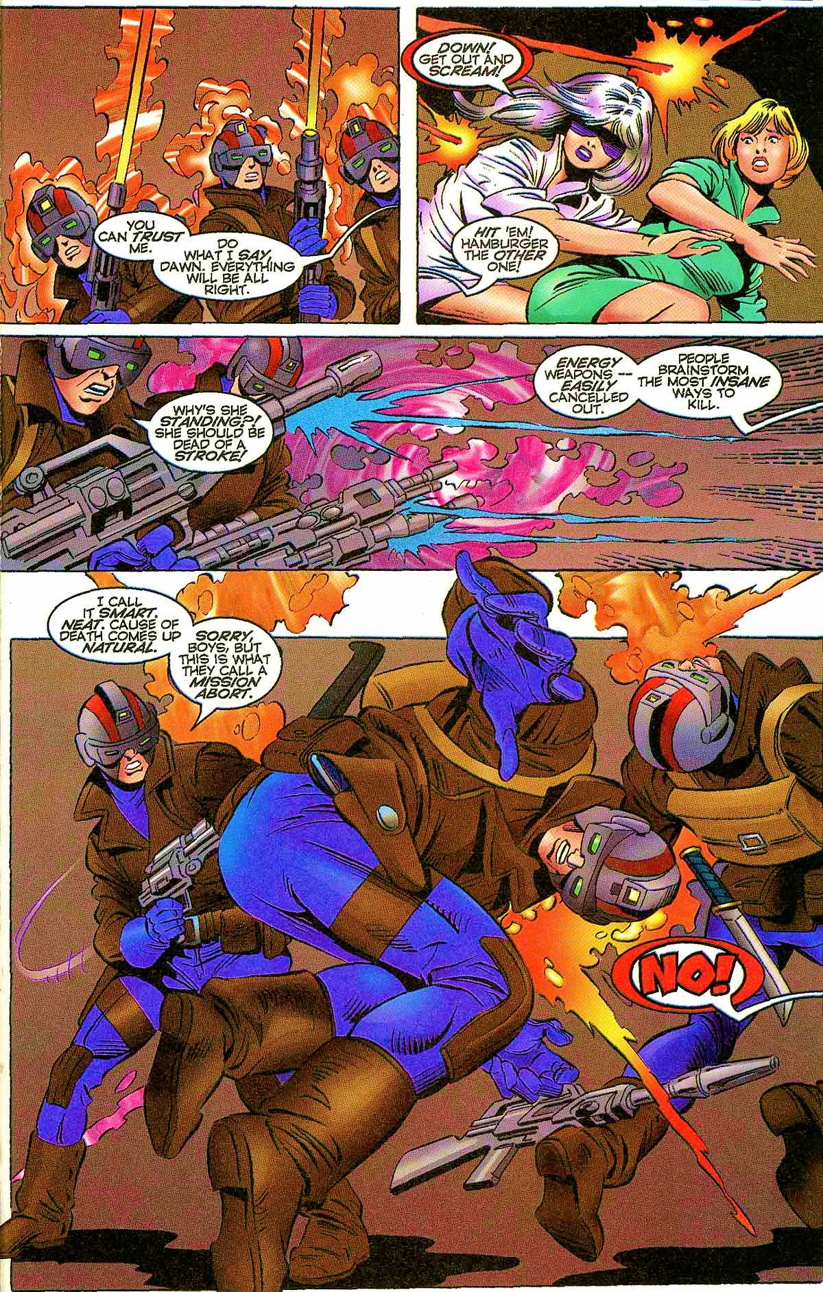 Read online Isaac Asimov's I-Bots comic -  Issue #4 - 24