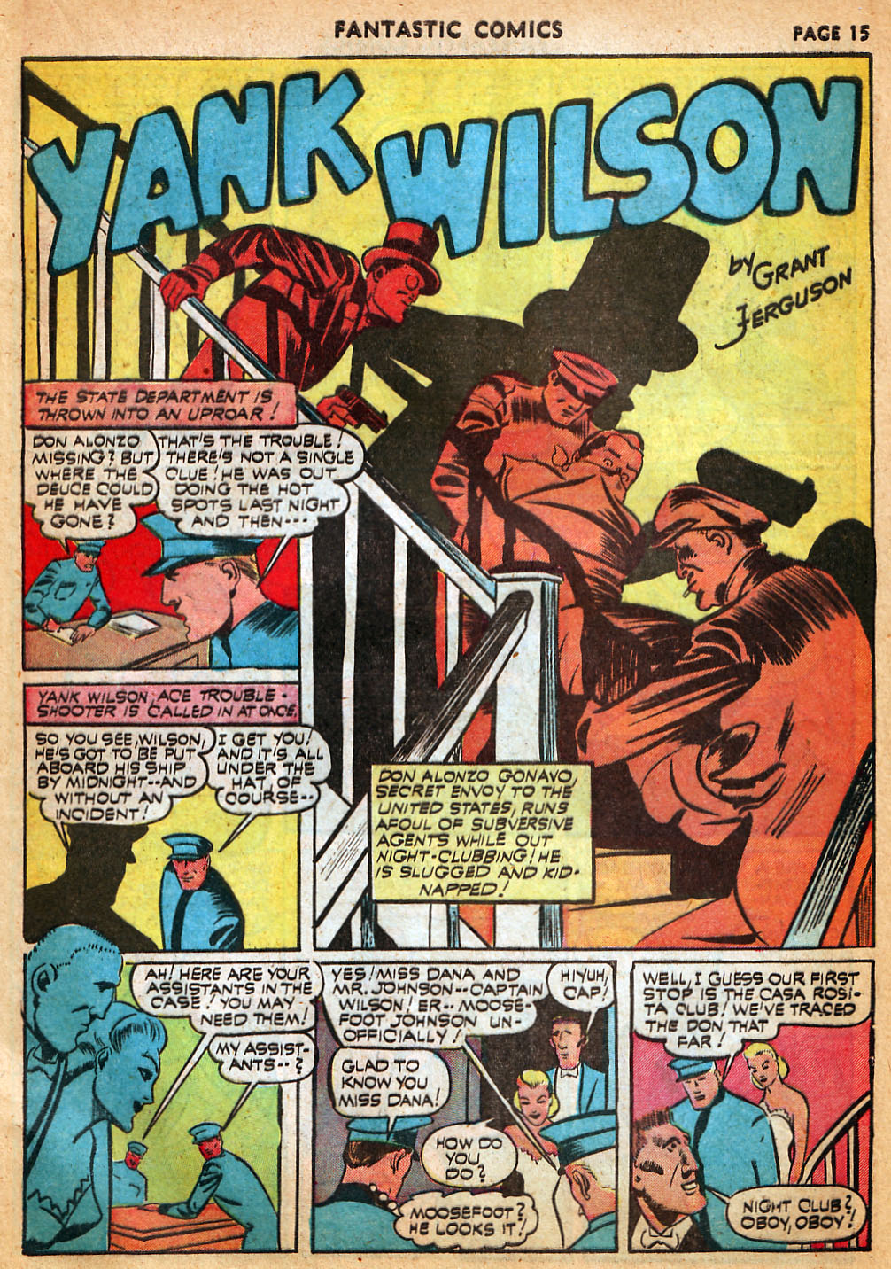 Read online Fantastic Comics comic -  Issue #22 - 17