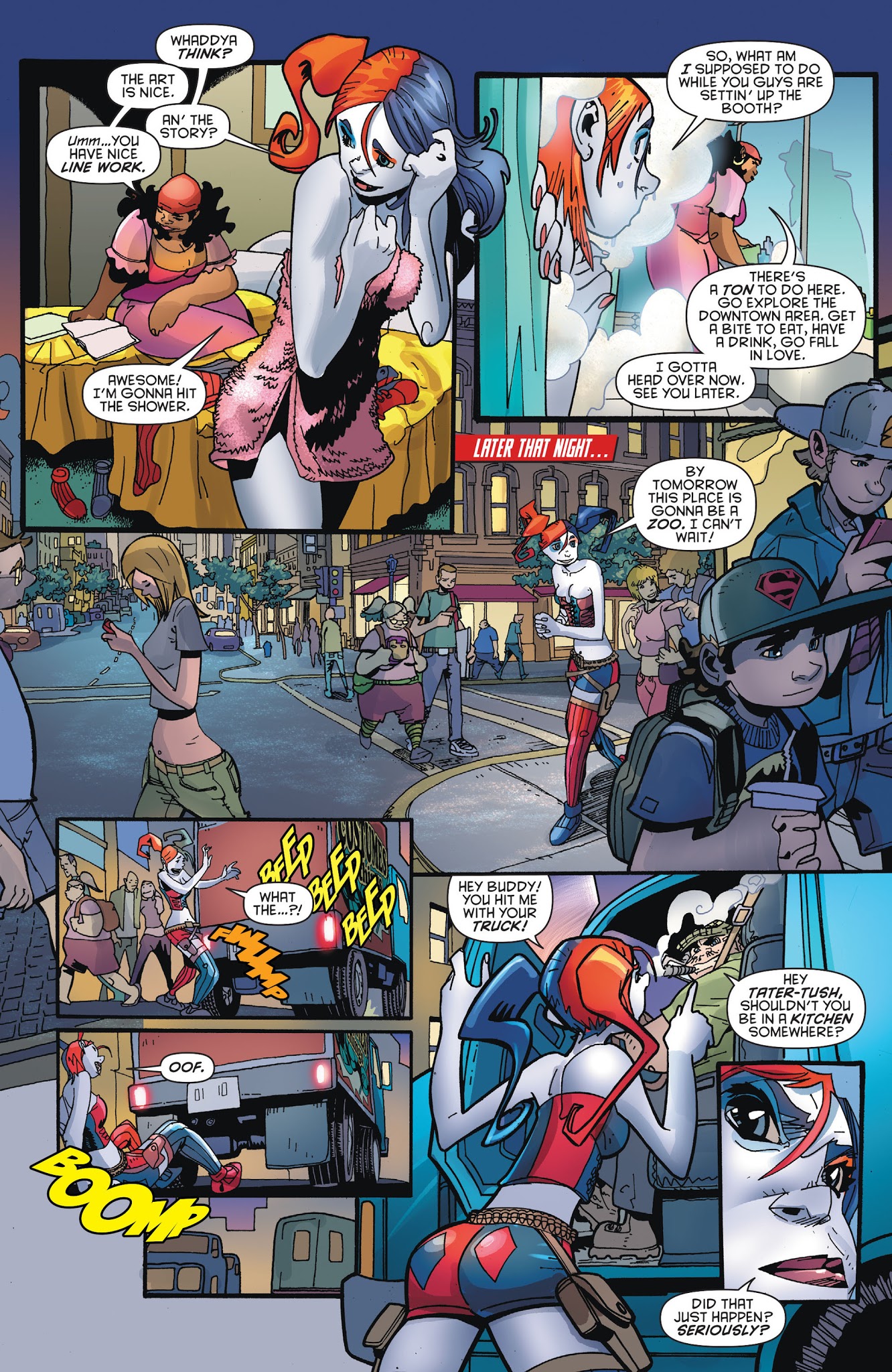 Read online Harley Quinn Invades Comic-Con International: San Diego comic -  Issue # Full - 10