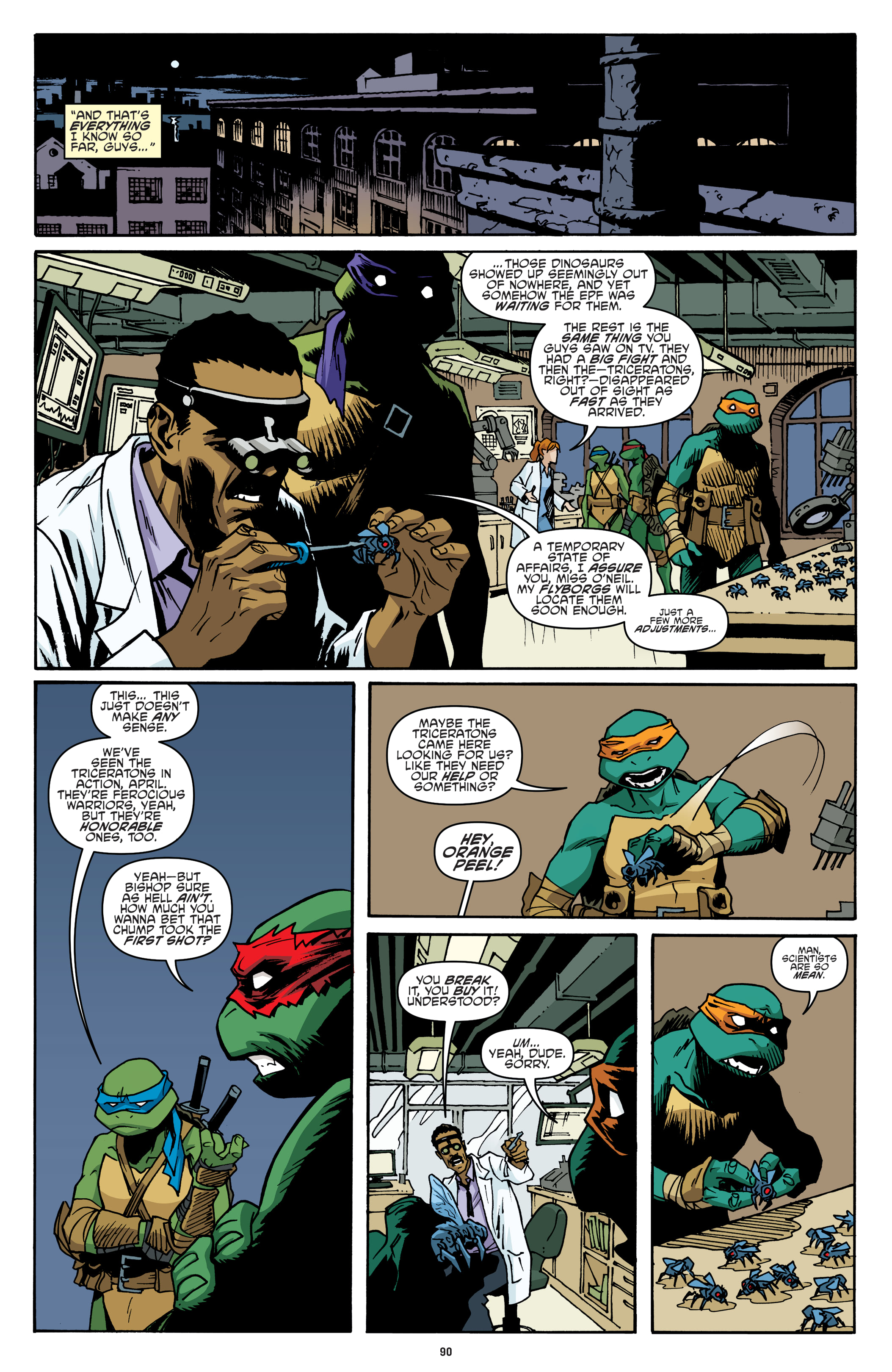 Read online Teenage Mutant Ninja Turtles: The IDW Collection comic -  Issue # TPB 11 (Part 1) - 89