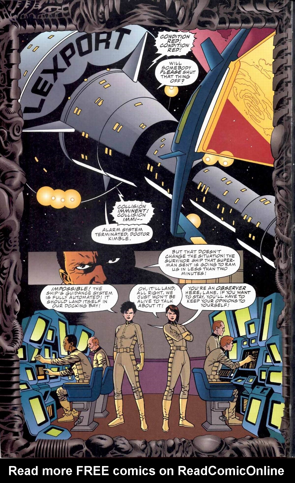 Read online Superman vs. Aliens comic -  Issue #2 - 4