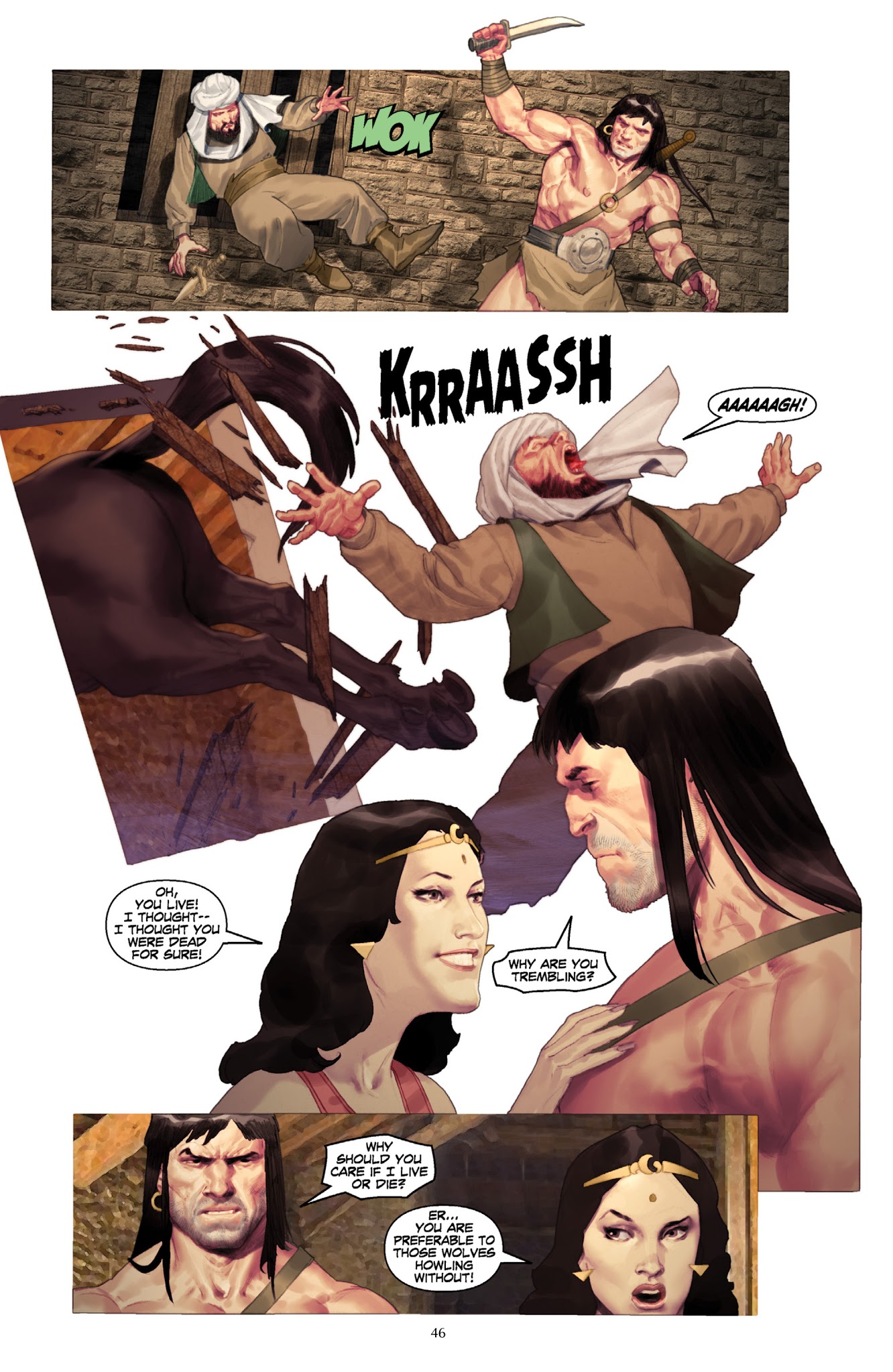 Read online Conan and the People of the Black Circle comic -  Issue # _TPB - 48
